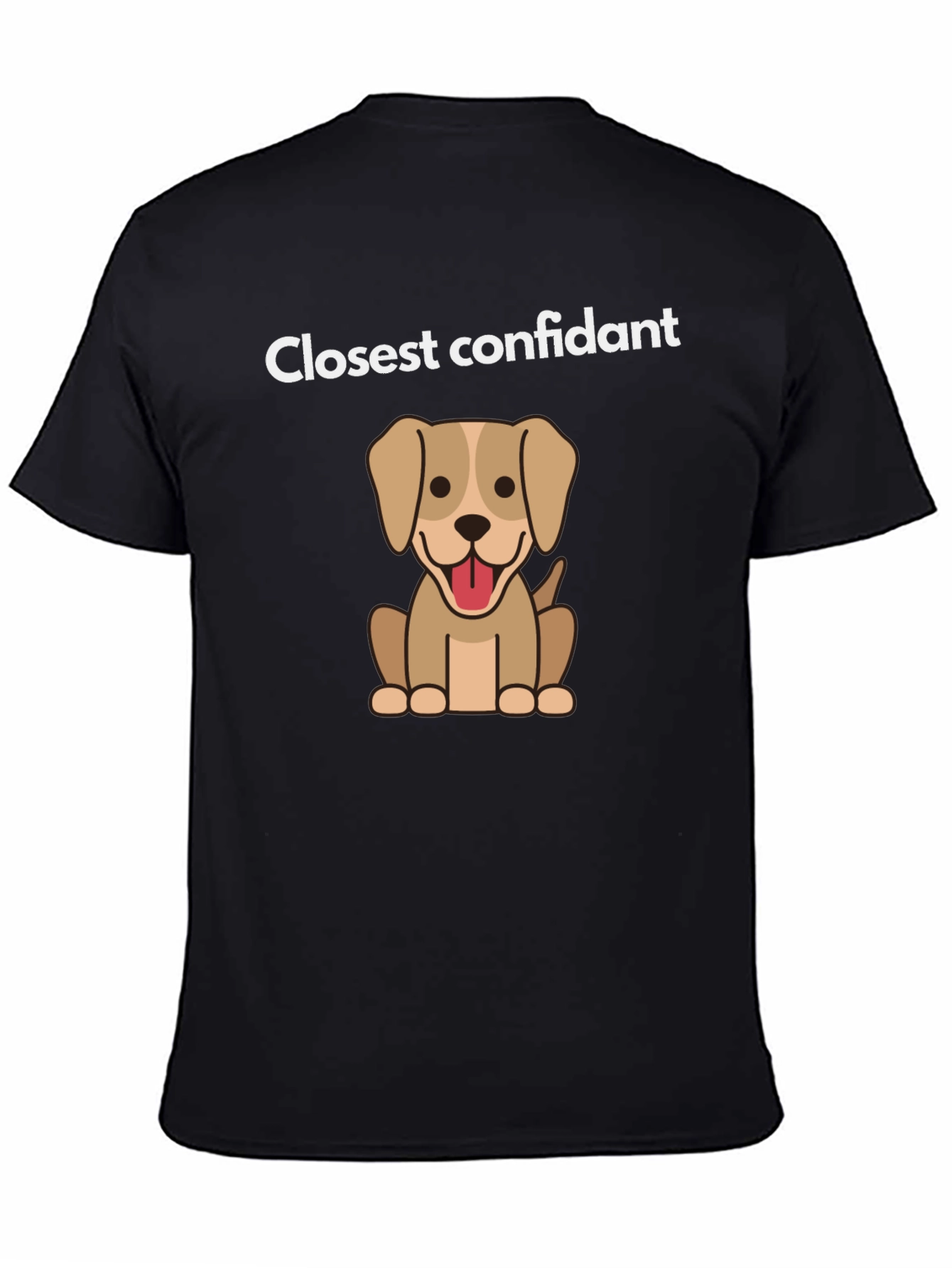 Closest Confidant Dog Graphic Tee