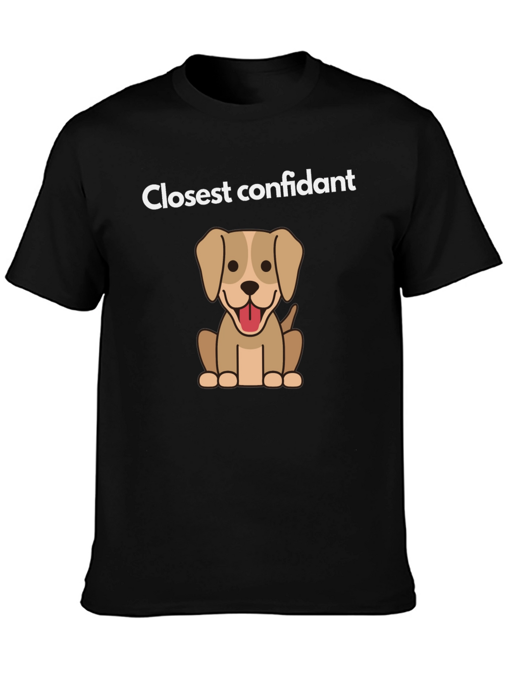 Closest Confidant Dog Graphic Tee
