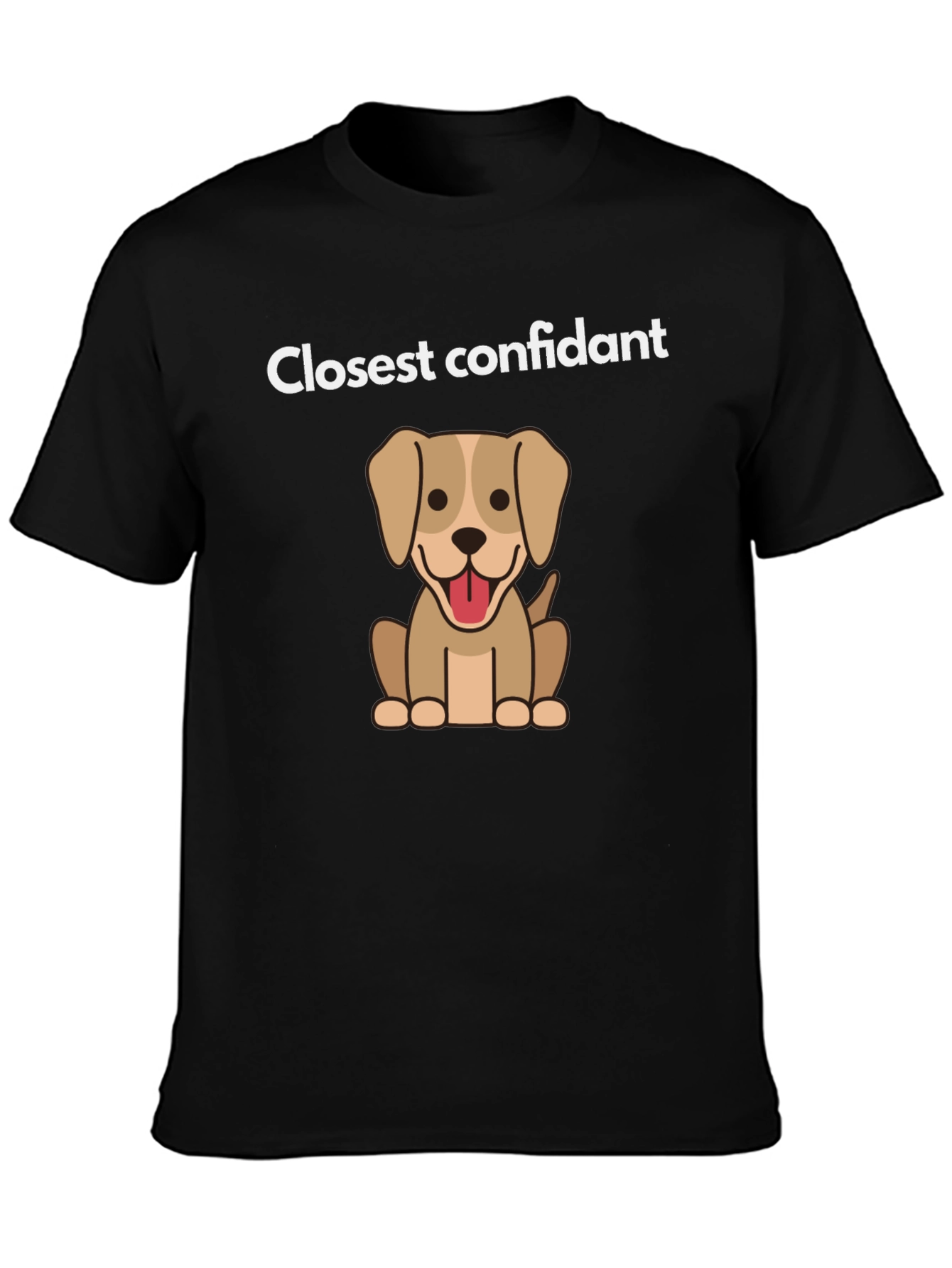 Closest Confidant Dog Graphic Tee
