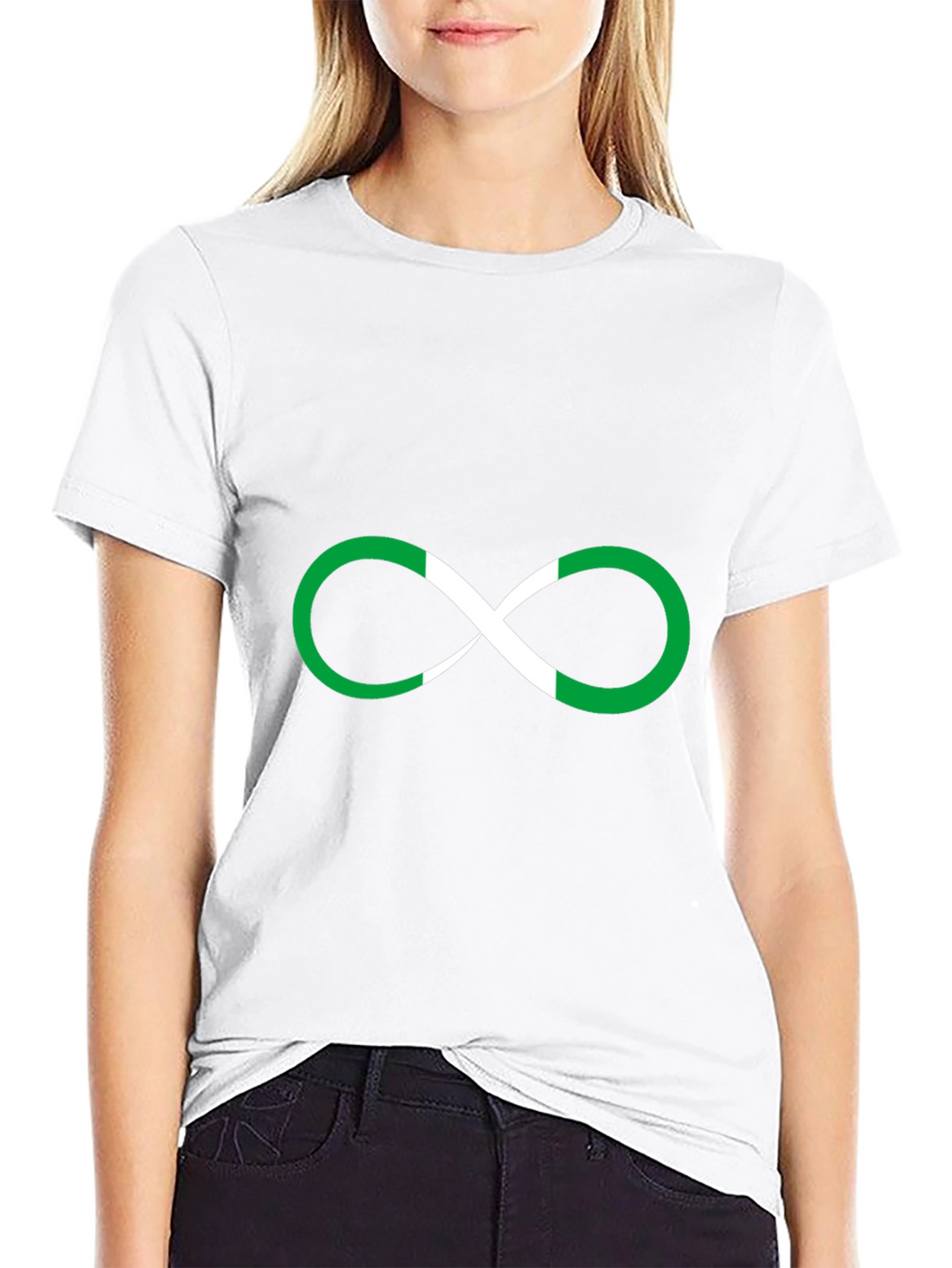 Infinity Nigeria Flag T-Shirt