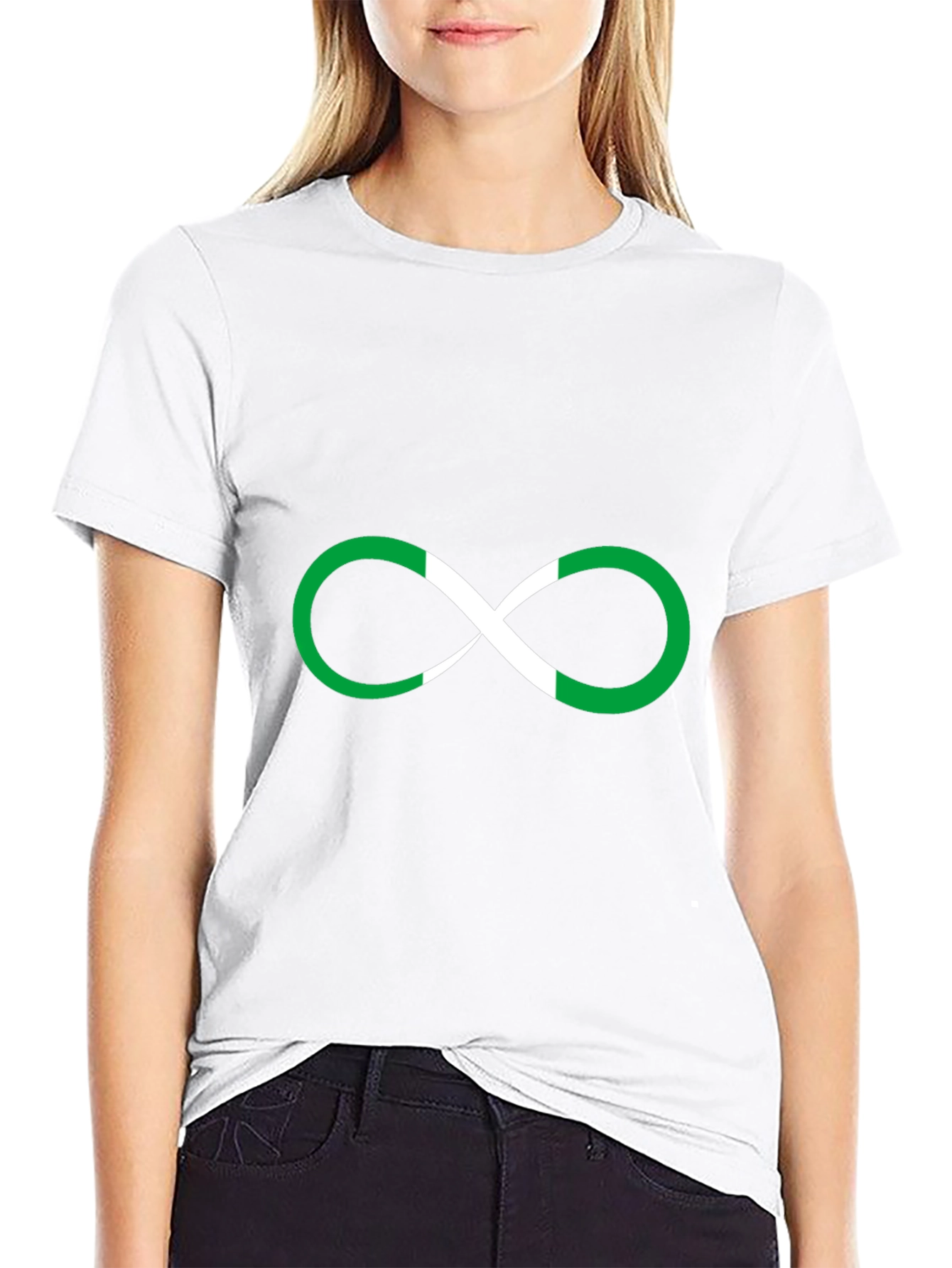 Infinity Nigeria Flag T-Shirt