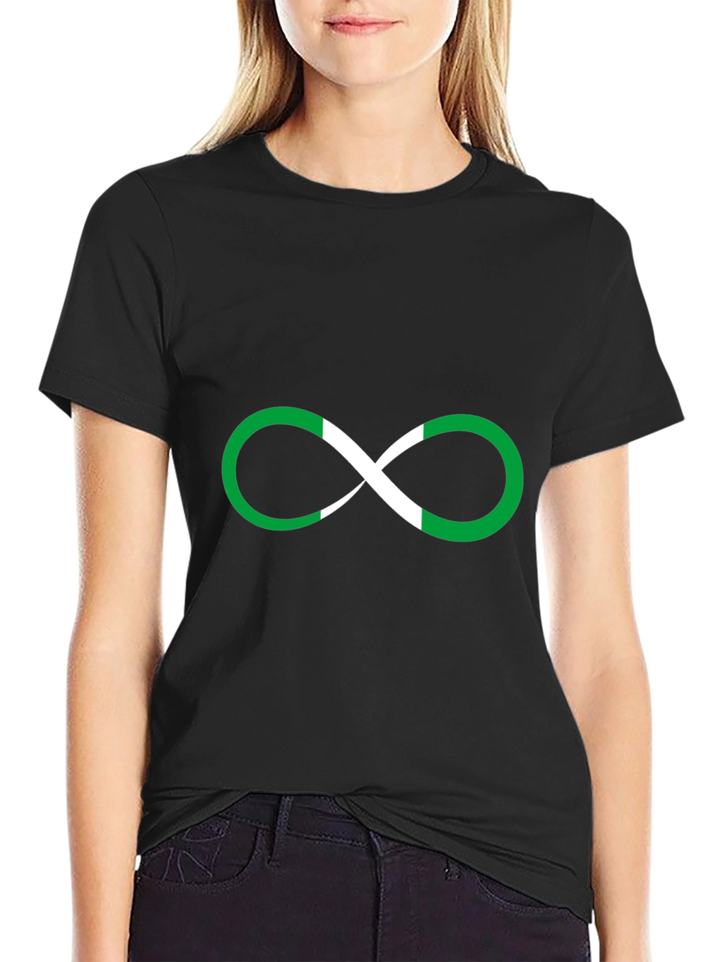 Infinity Nigeria Flag T-Shirt