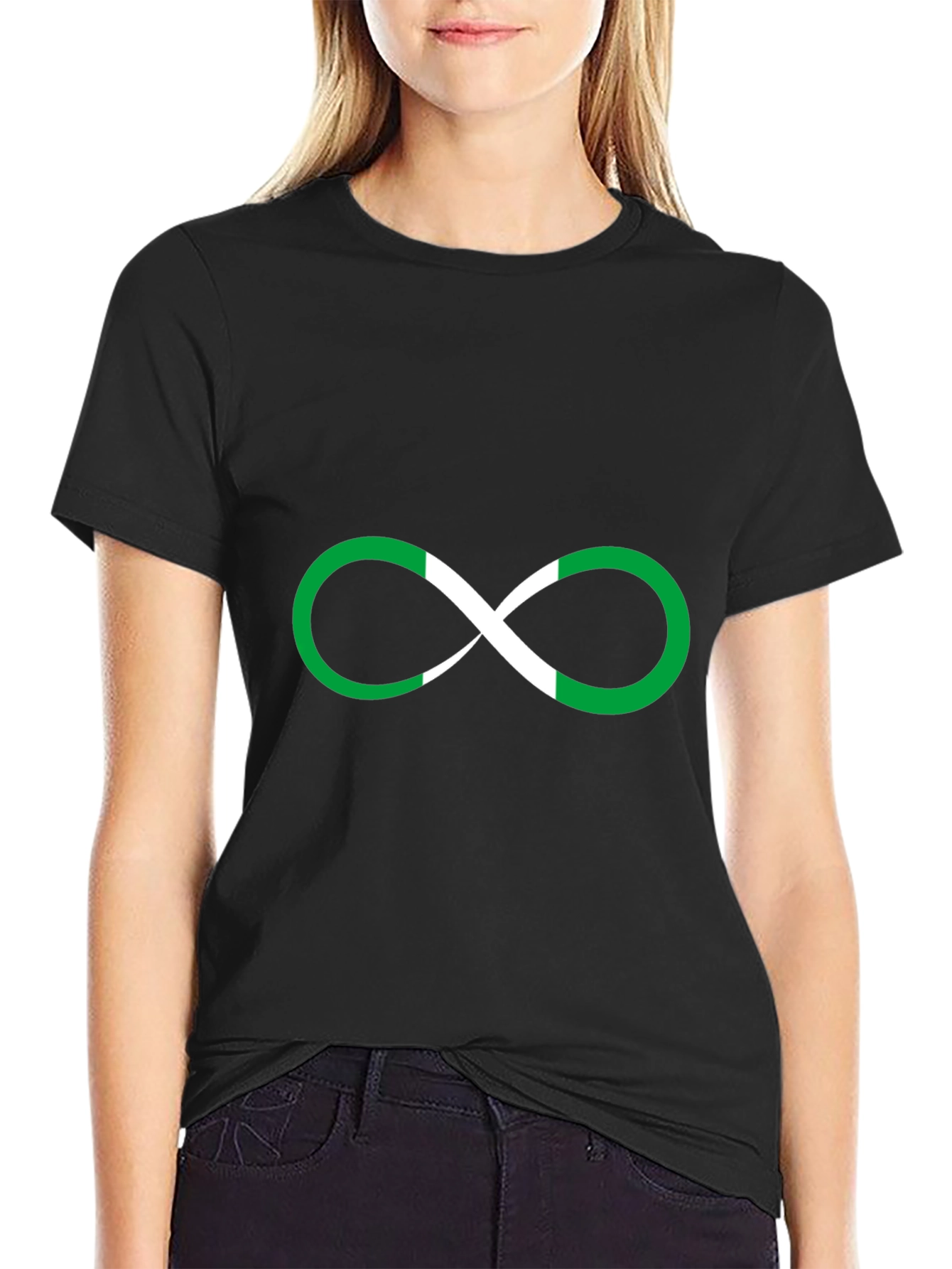Infinity Nigeria Flag T-Shirt