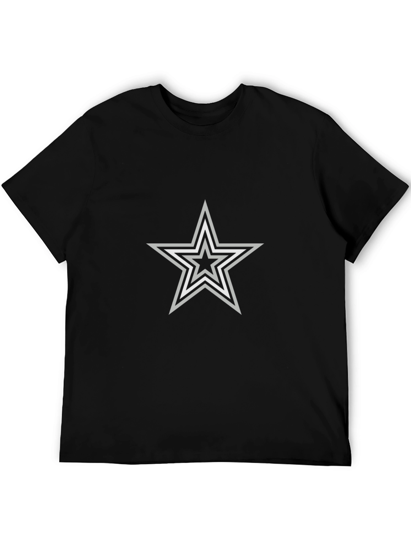 Star Graphic Black Tee