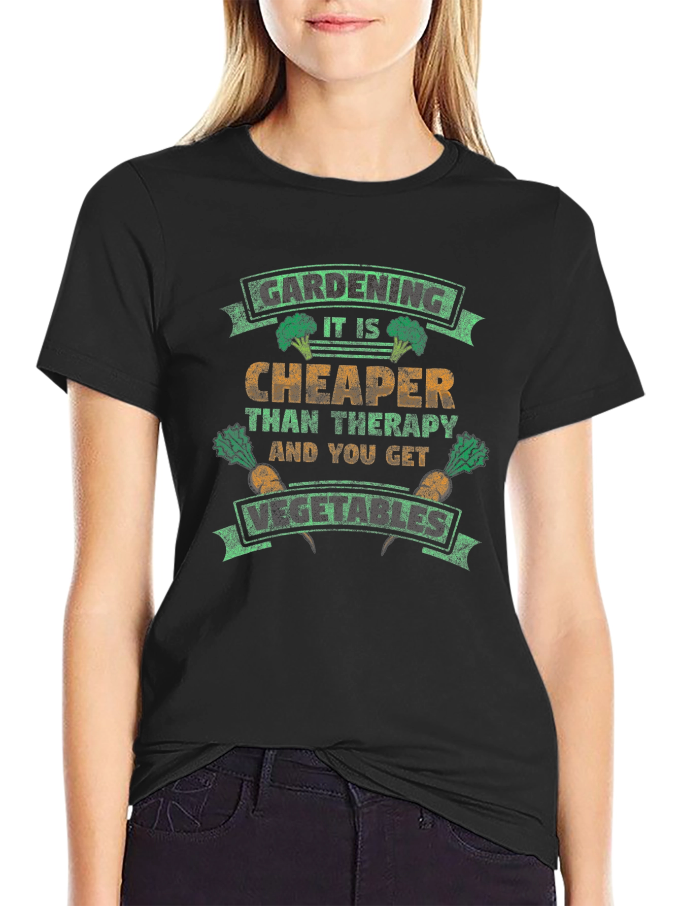 Gardening Cheaper Than Therapy T-Shirt