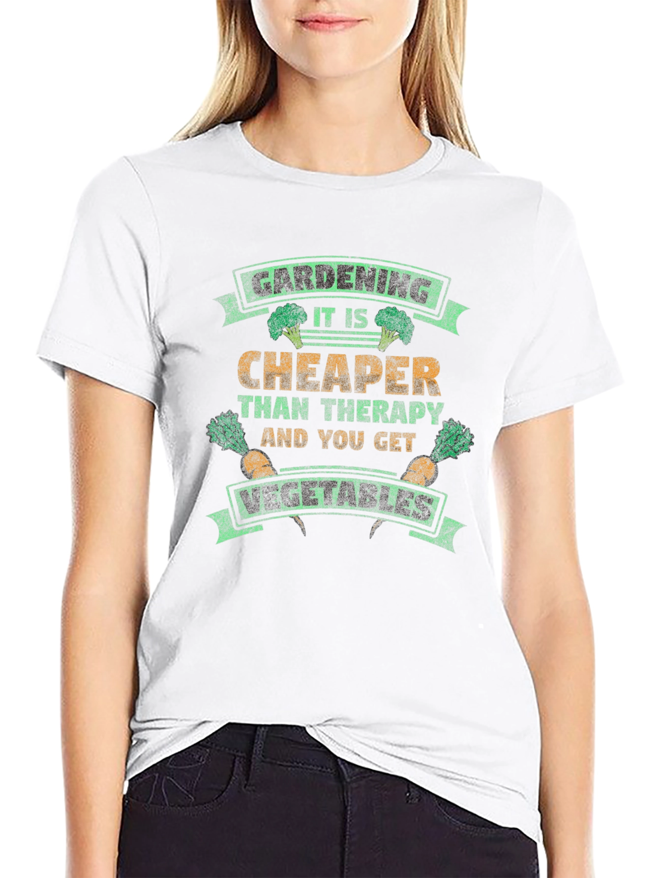 Gardening Cheaper Than Therapy T-Shirt