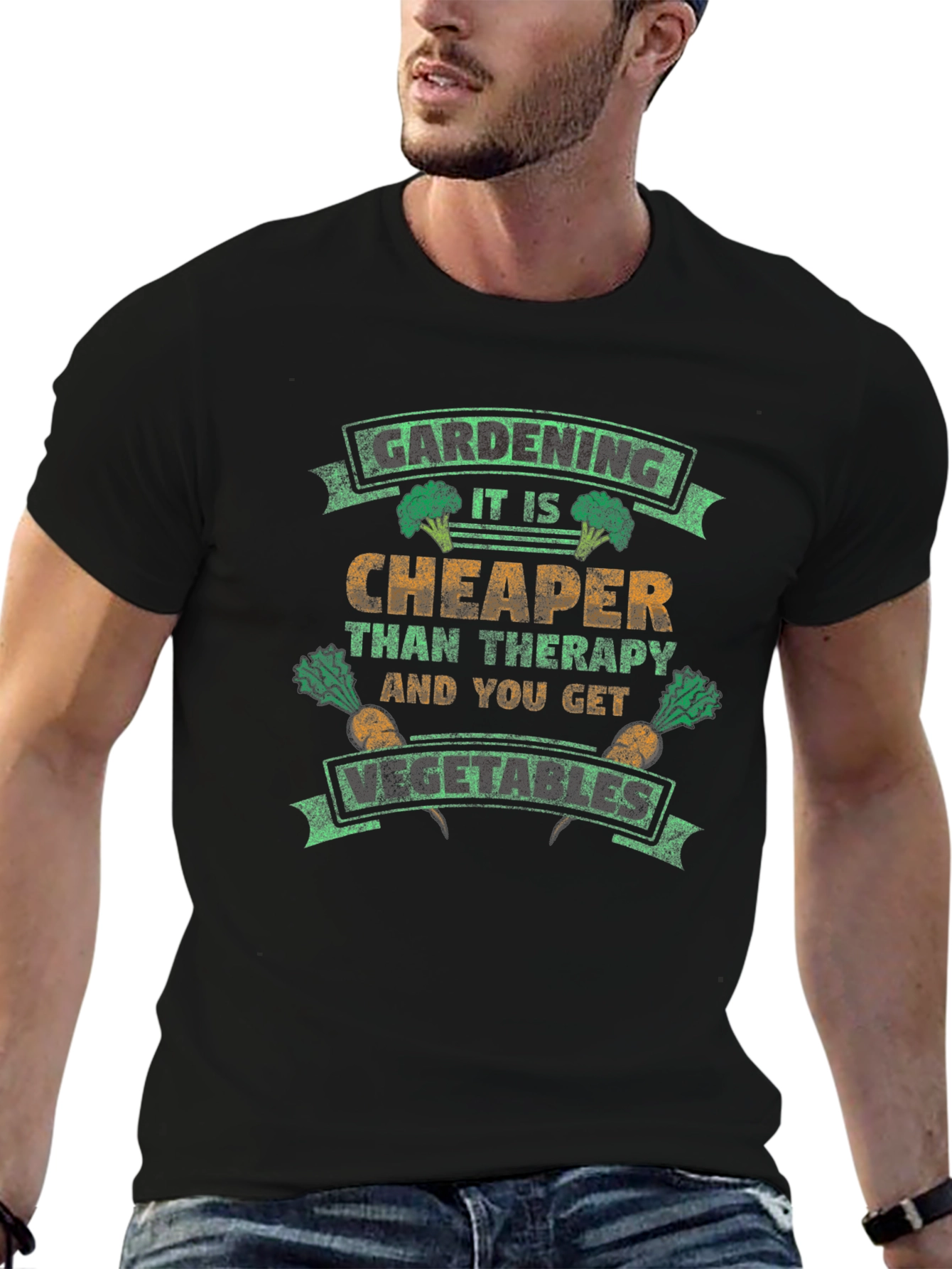 Gardening Cheaper Than Therapy T-Shirt