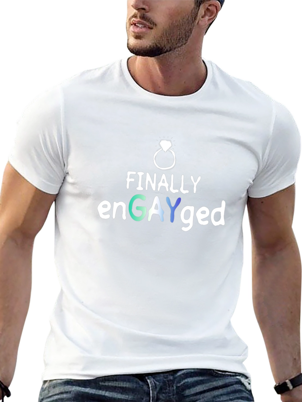 Finally enGAYged T-Shirt