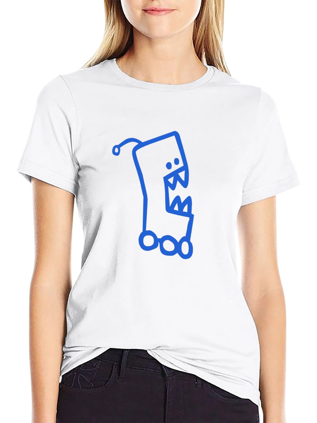 Monster Graphic Black T-Shirt - Funky and Unique