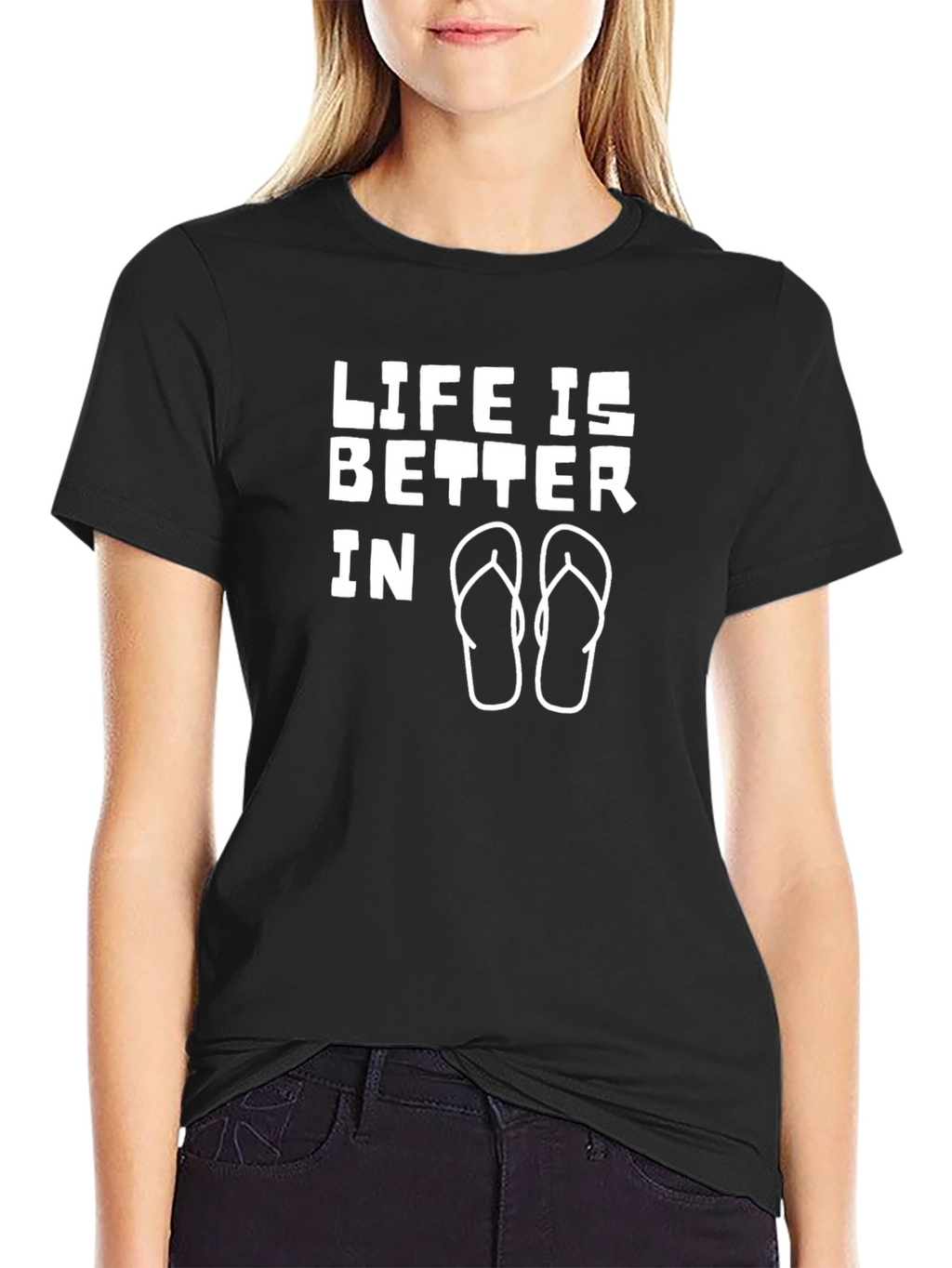 Life Is Better In Flip Flops - Graphic Tee