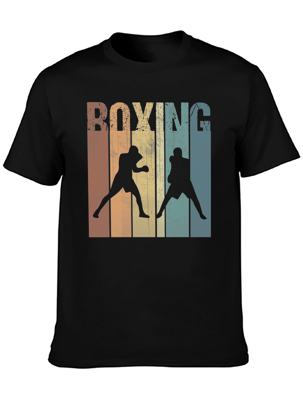Retro Boxing Graphic T-Shirt