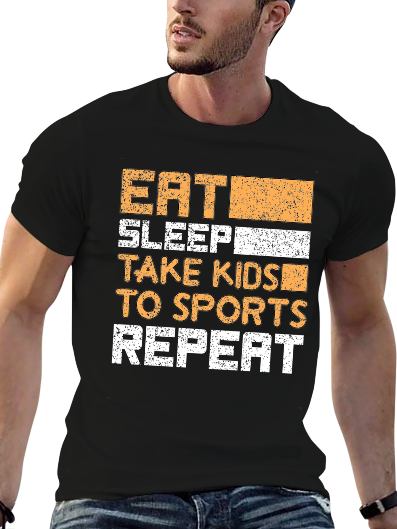 Eat Sleep Take Kids Sports Repeat T-Shirt