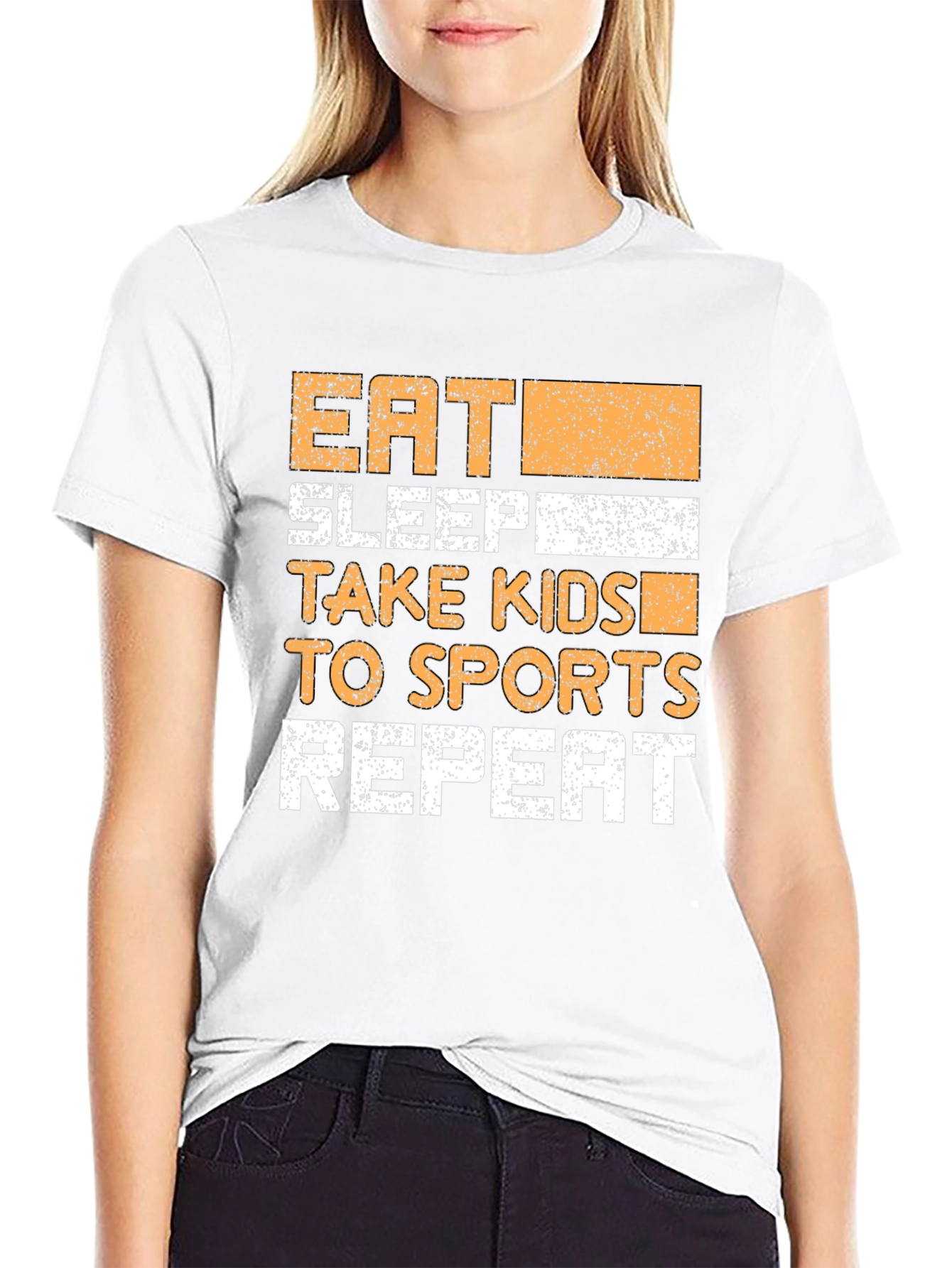 Eat Sleep Take Kids Sports Repeat T-Shirt
