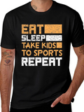 Eat Sleep Take Kids Sports Repeat T-Shirt