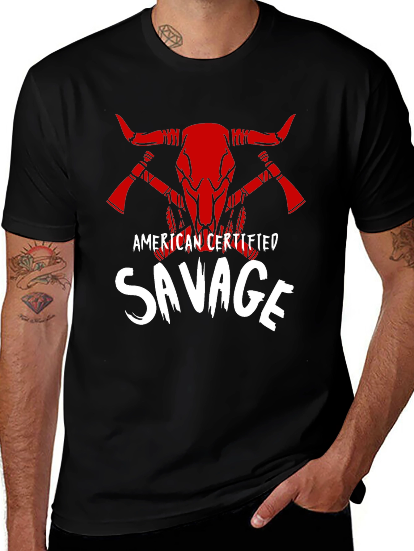 American Certified Savage Graphic Tee