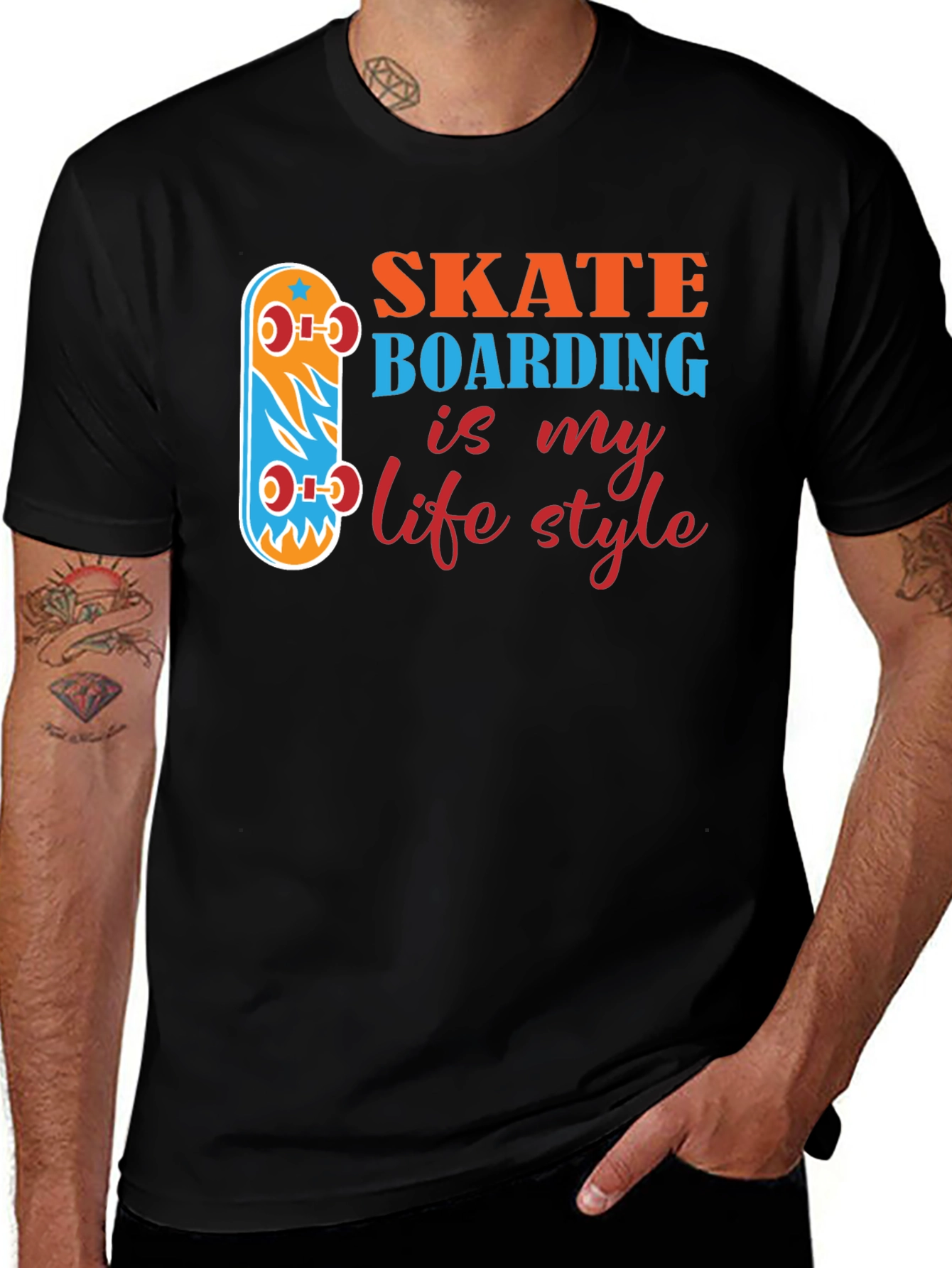Skateboarding Lifestyle Tee