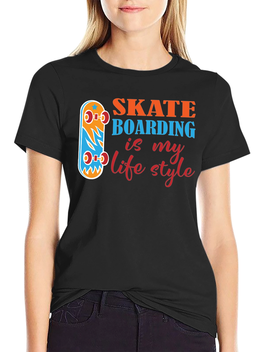Skateboarding Lifestyle Tee