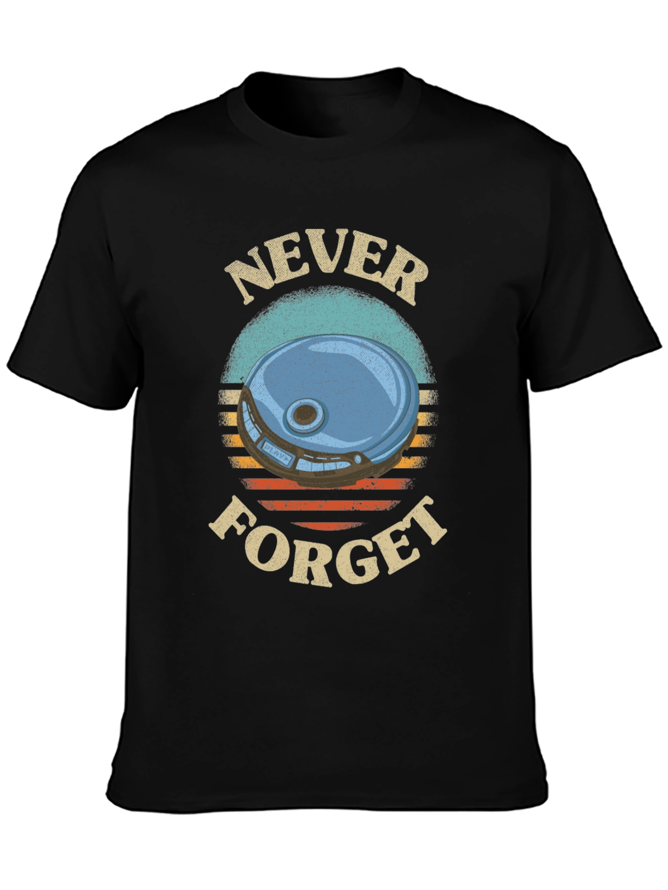 Retro Never Forget Graphic T-Shirt