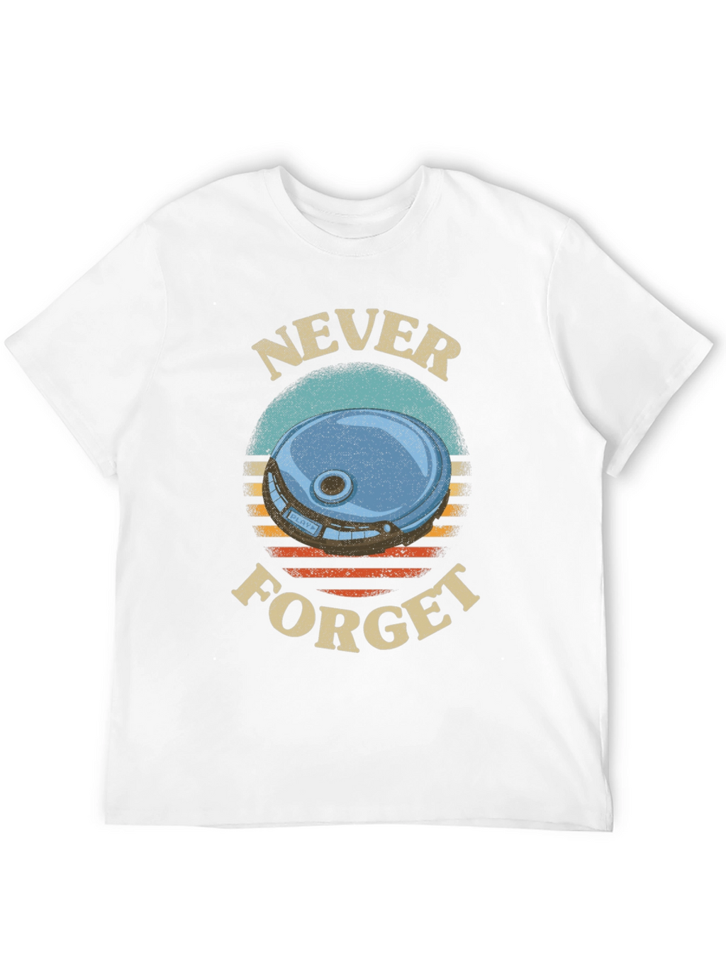 Retro Never Forget Graphic T-Shirt
