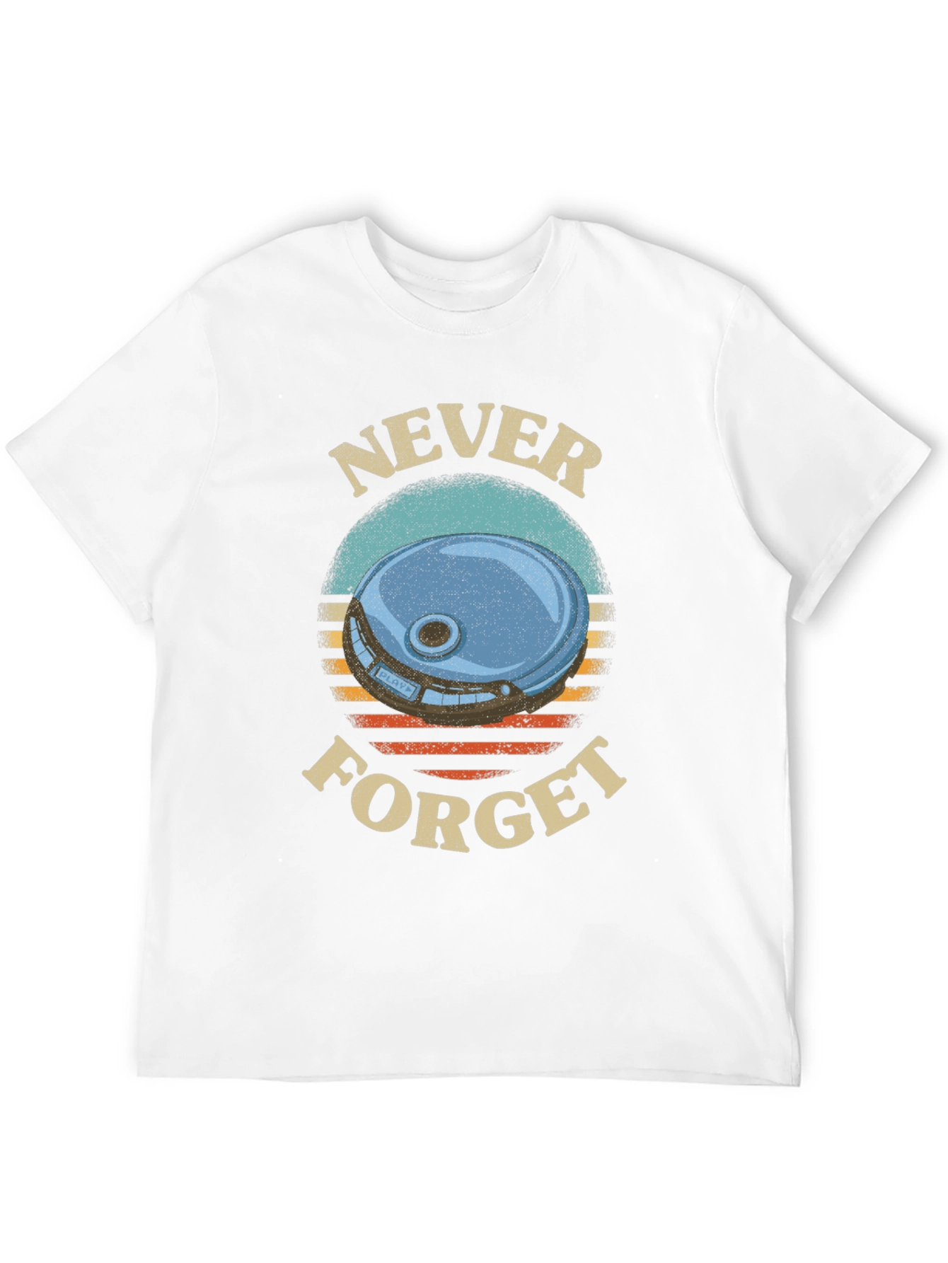 Retro Never Forget Graphic T-Shirt