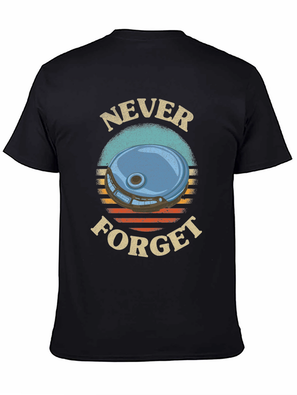 Retro Never Forget Graphic T-Shirt