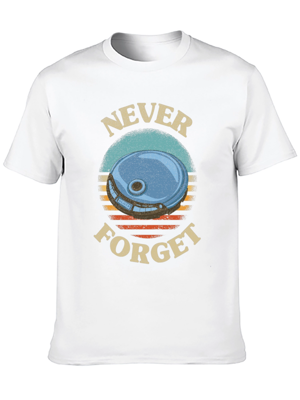 Retro Never Forget Graphic T-Shirt