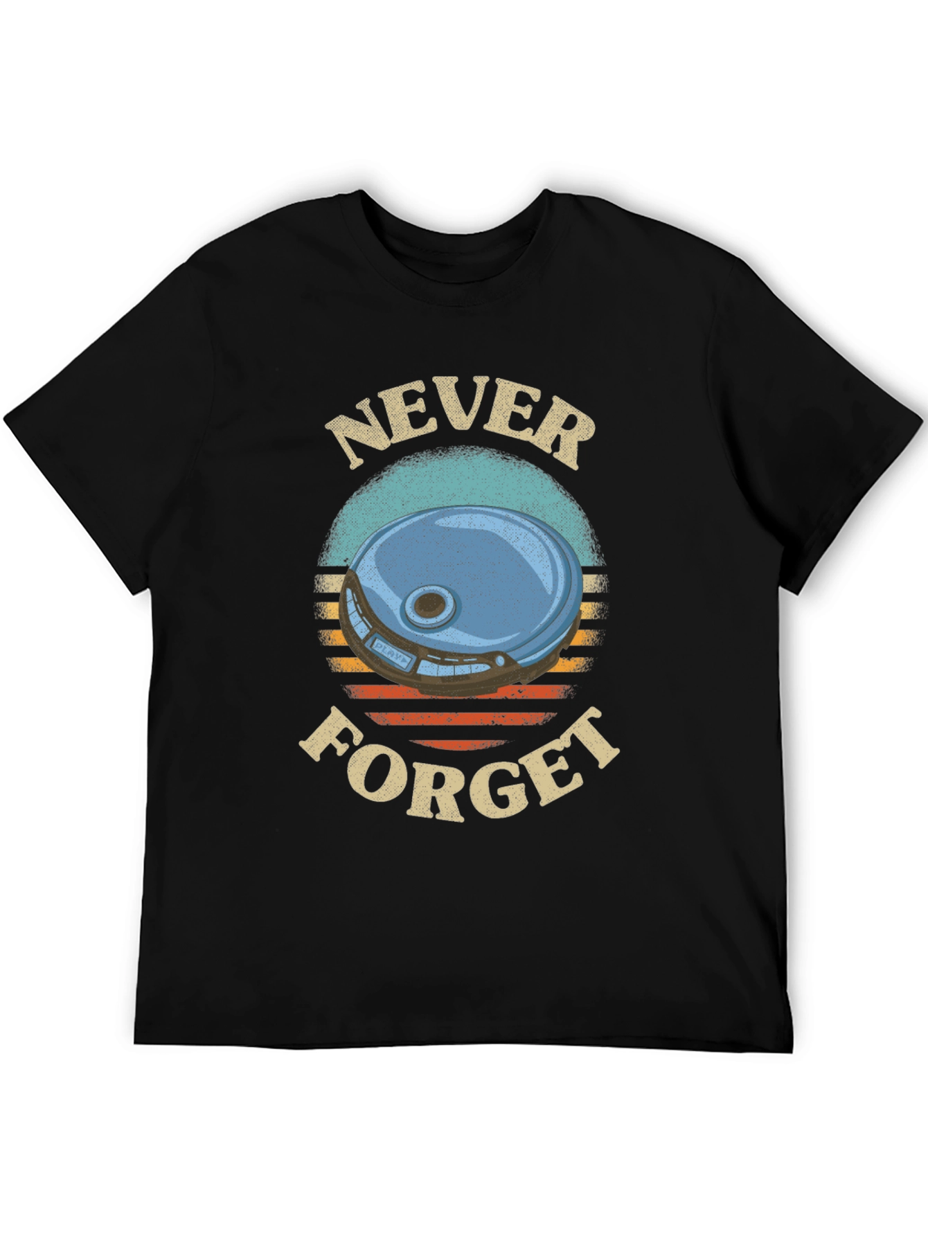 Retro Never Forget Graphic T-Shirt