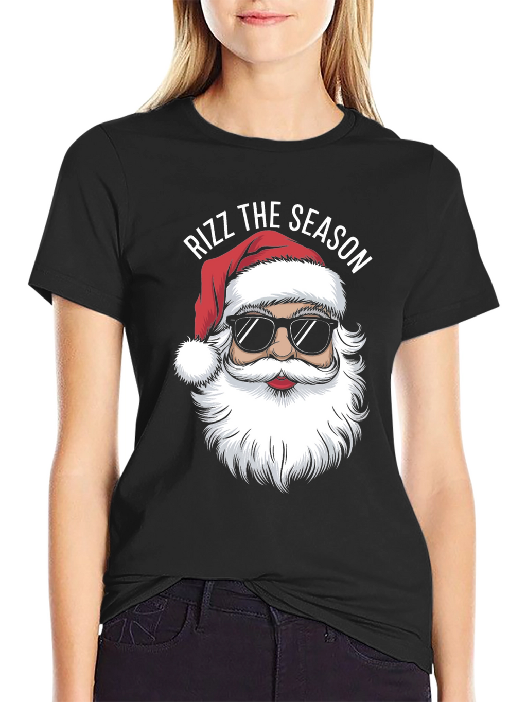 Rizz The Season Santa Graphic Tee