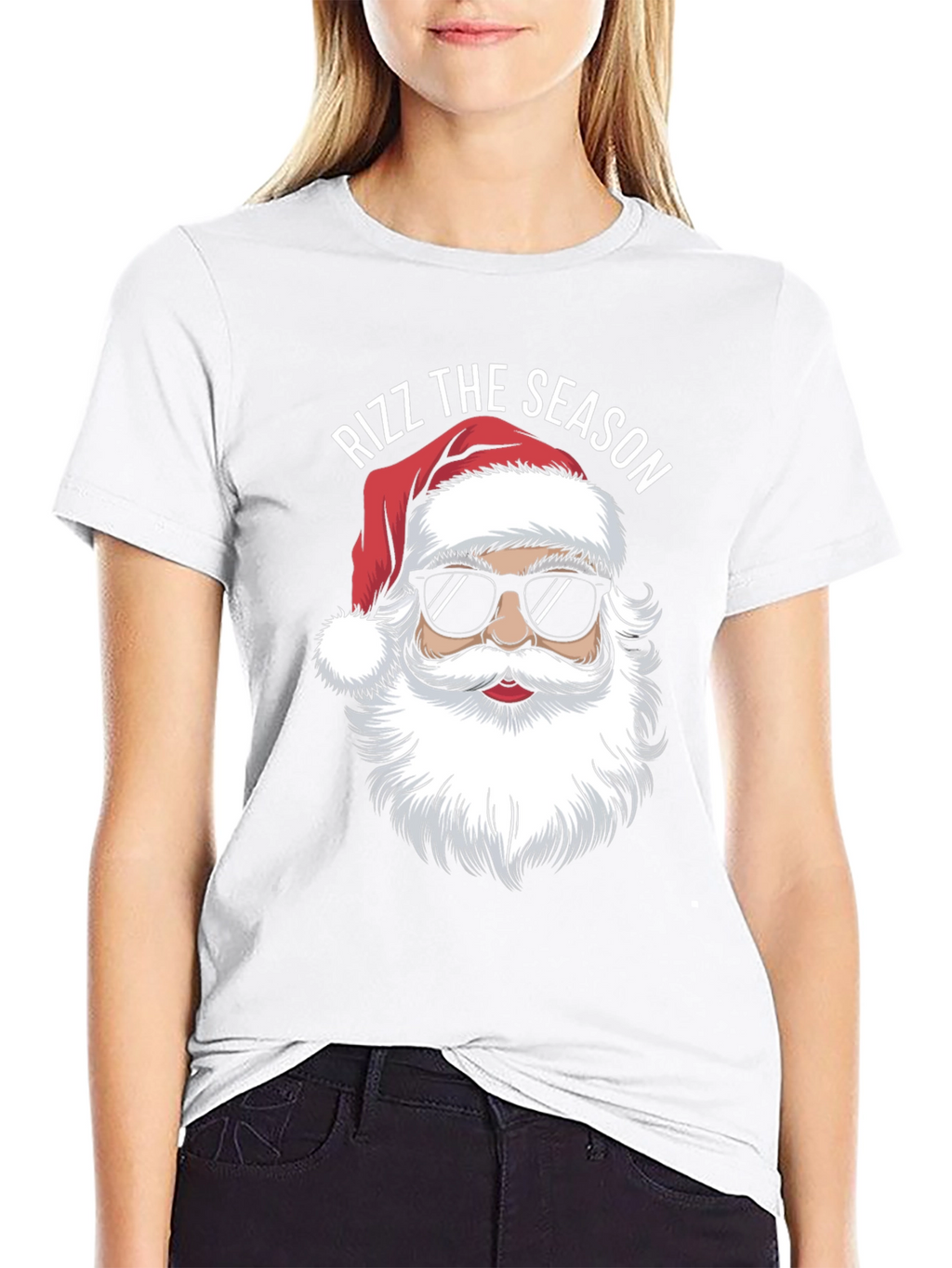 Rizz The Season Santa Graphic Tee