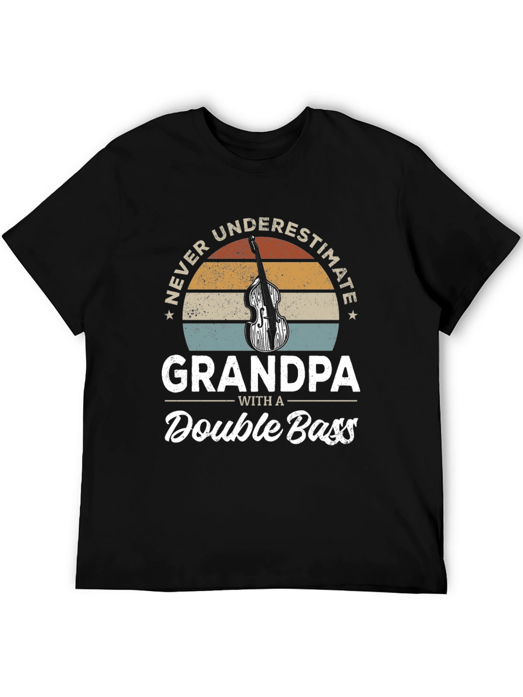 Grandpa Double Bass T-Shirt