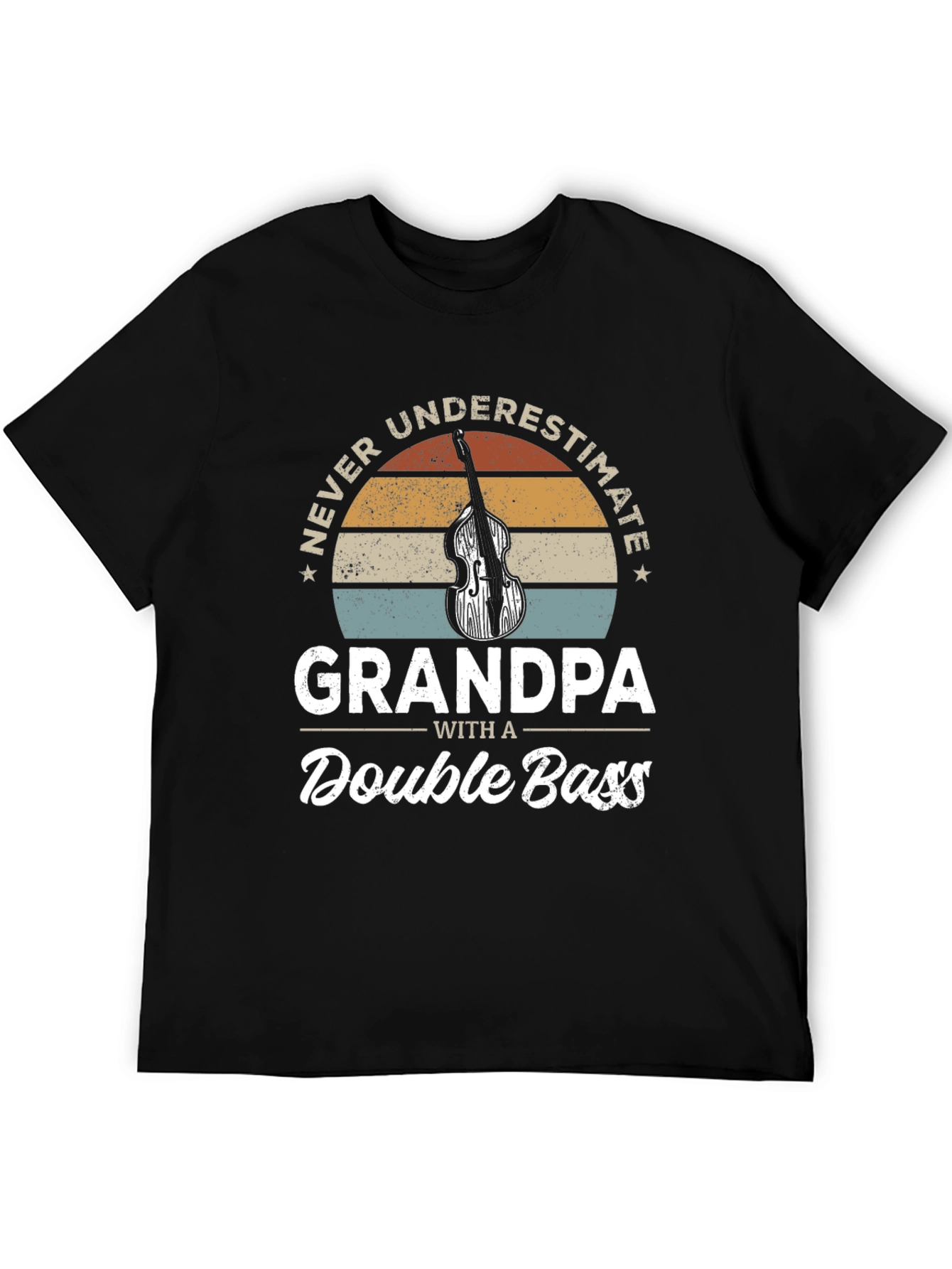 Grandpa Double Bass T-Shirt