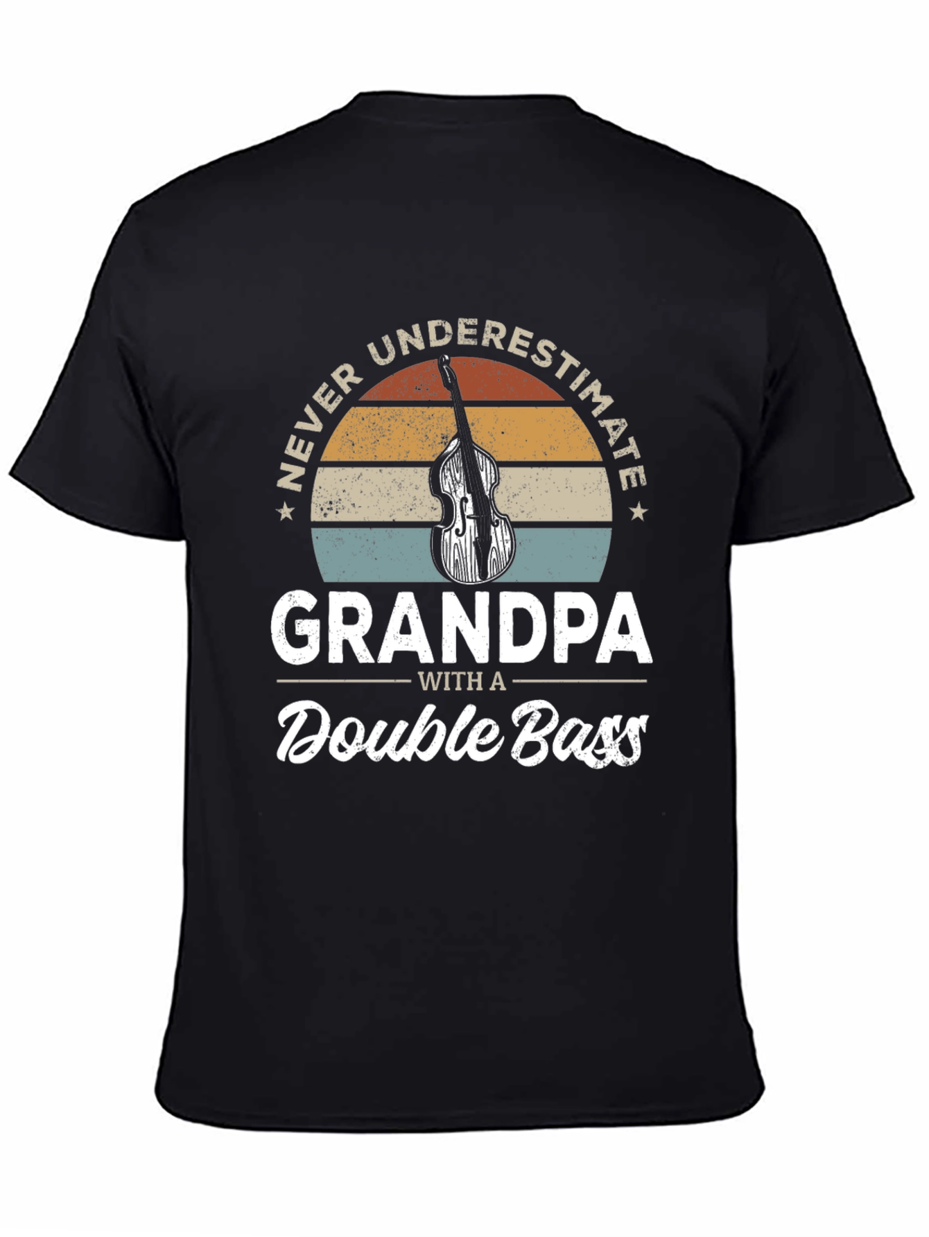 Grandpa Double Bass T-Shirt