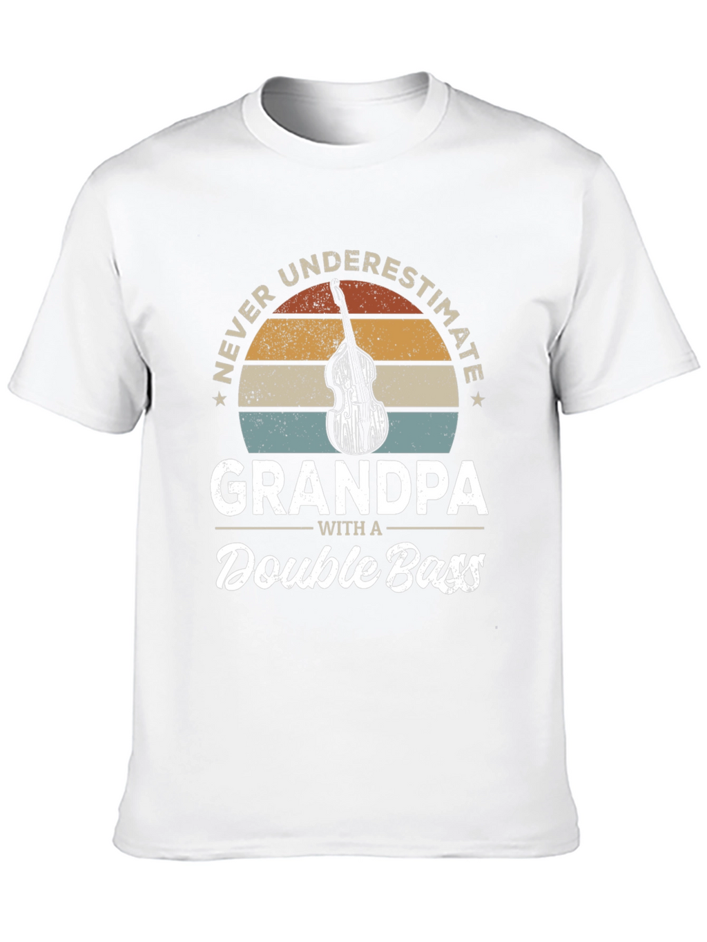 Grandpa Double Bass T-Shirt