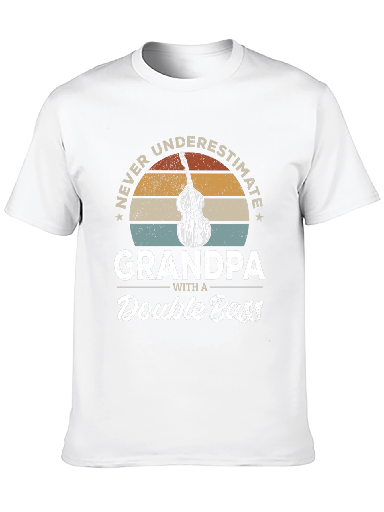 Grandpa Double Bass T-Shirt