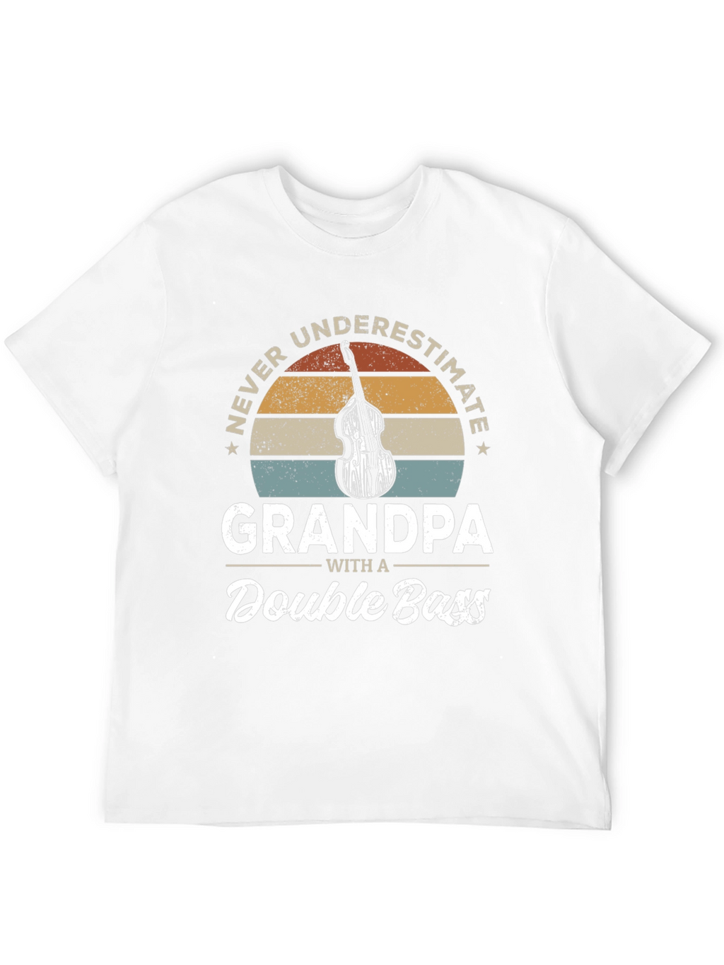Grandpa Double Bass T-Shirt