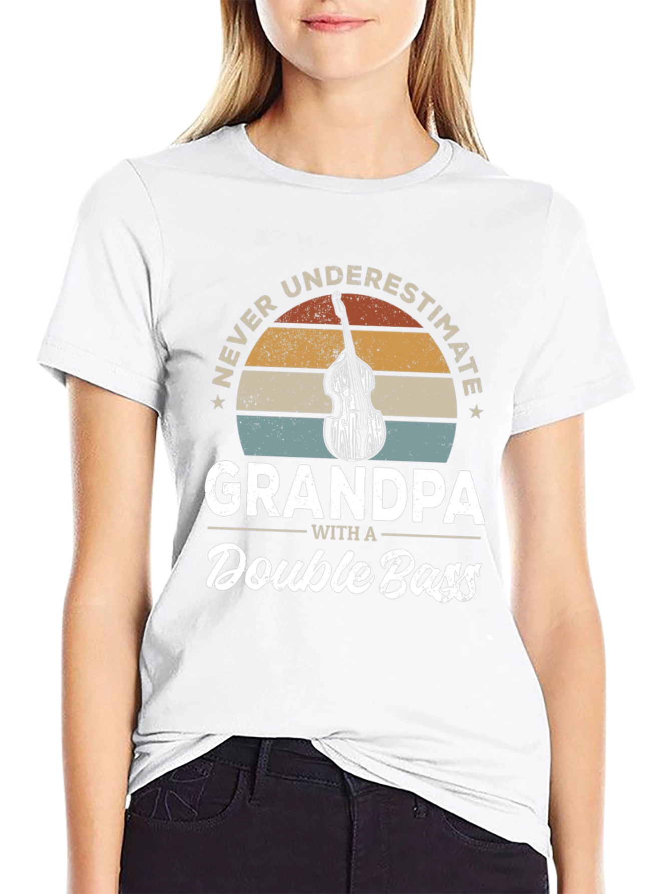 Grandpa Double Bass T-Shirt