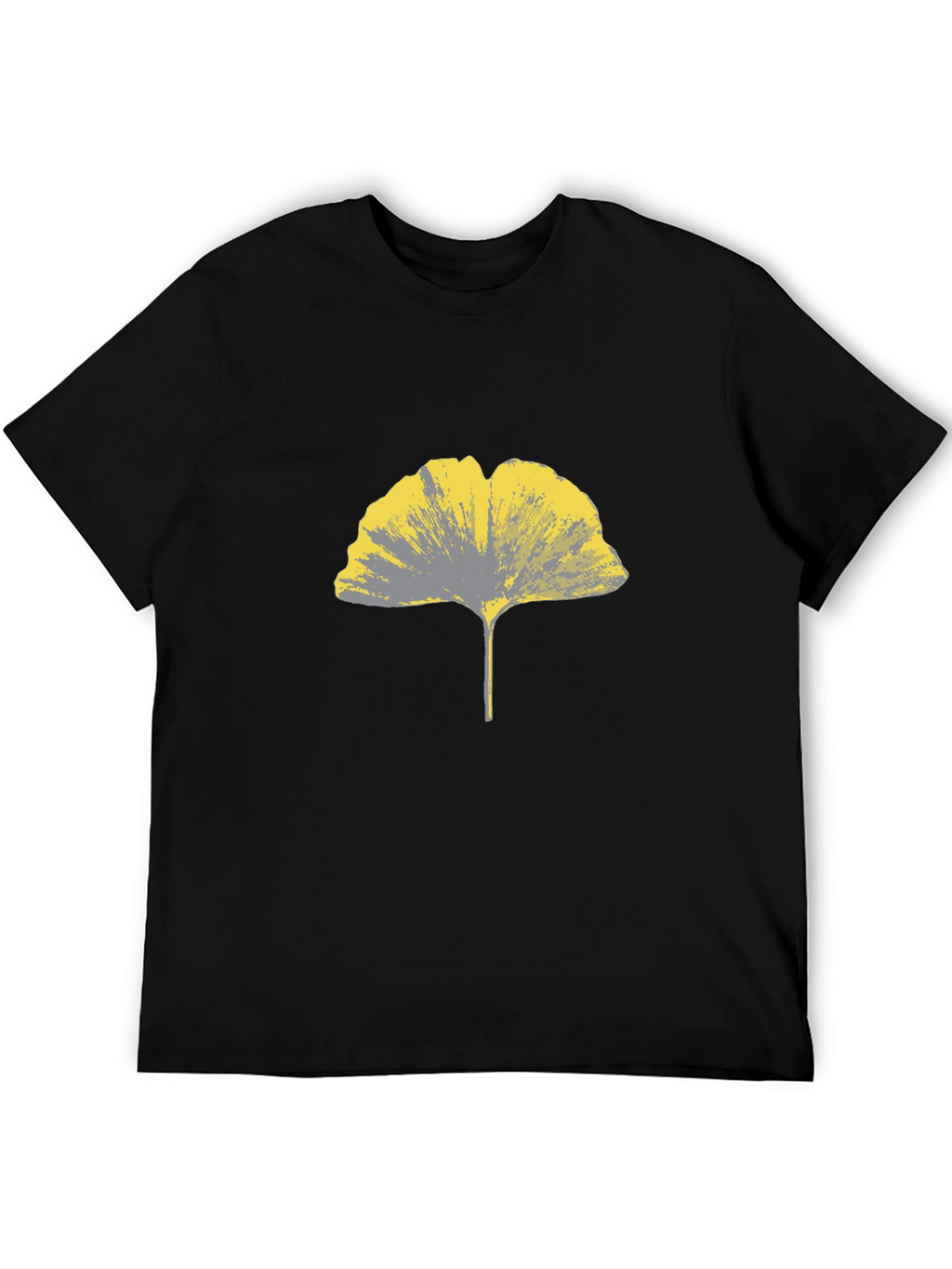 Ginkgo Leaf Graphic Tee - Stylish & Modern
