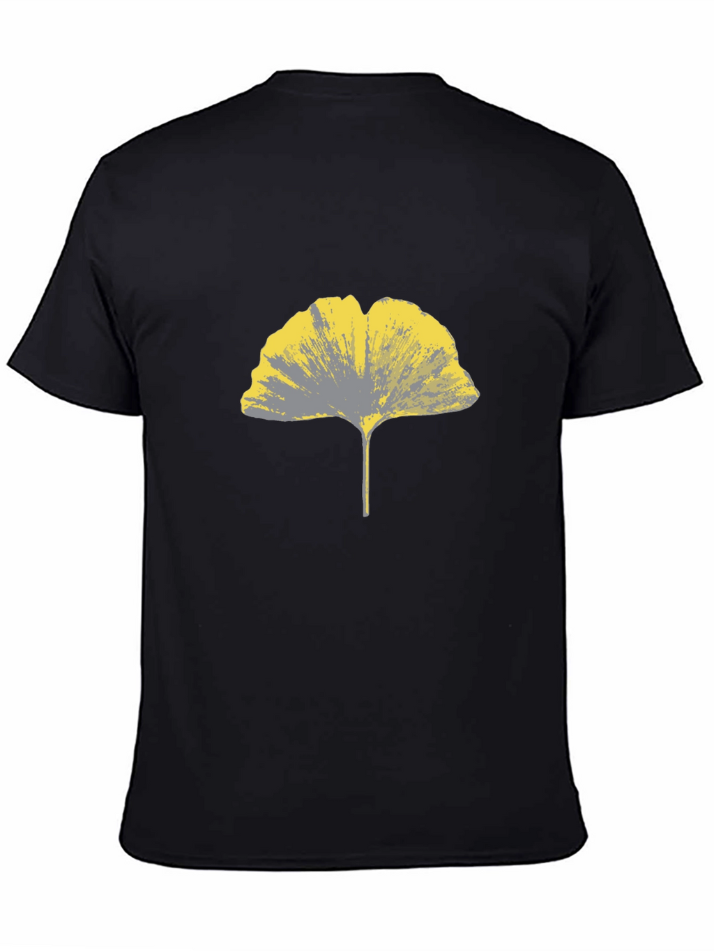 Ginkgo Leaf Graphic Tee - Stylish & Modern