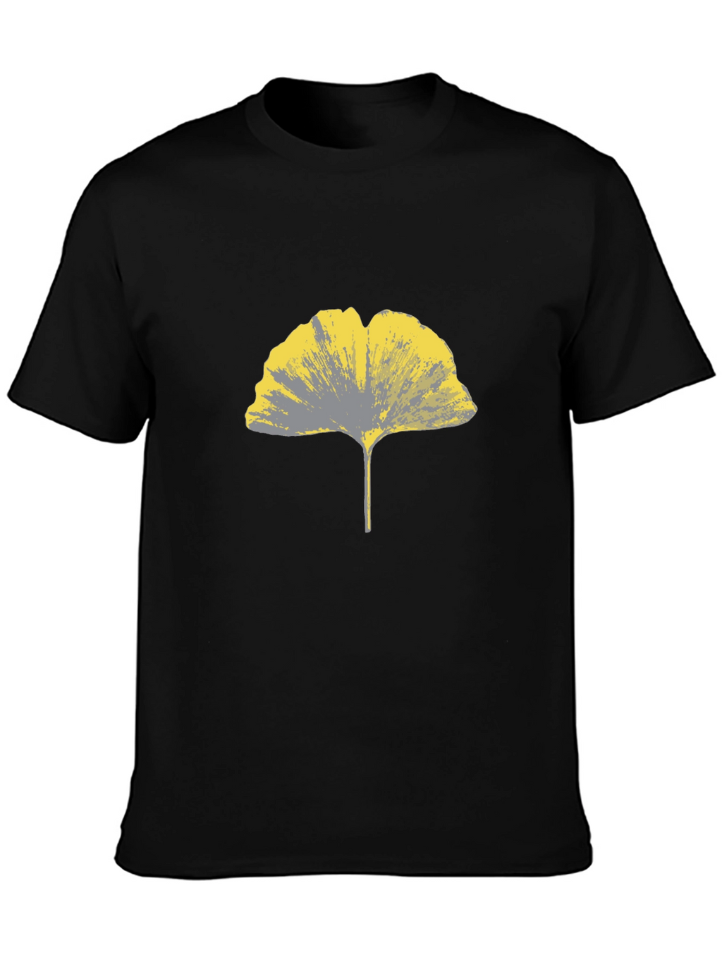 Ginkgo Leaf Graphic Tee - Stylish & Modern