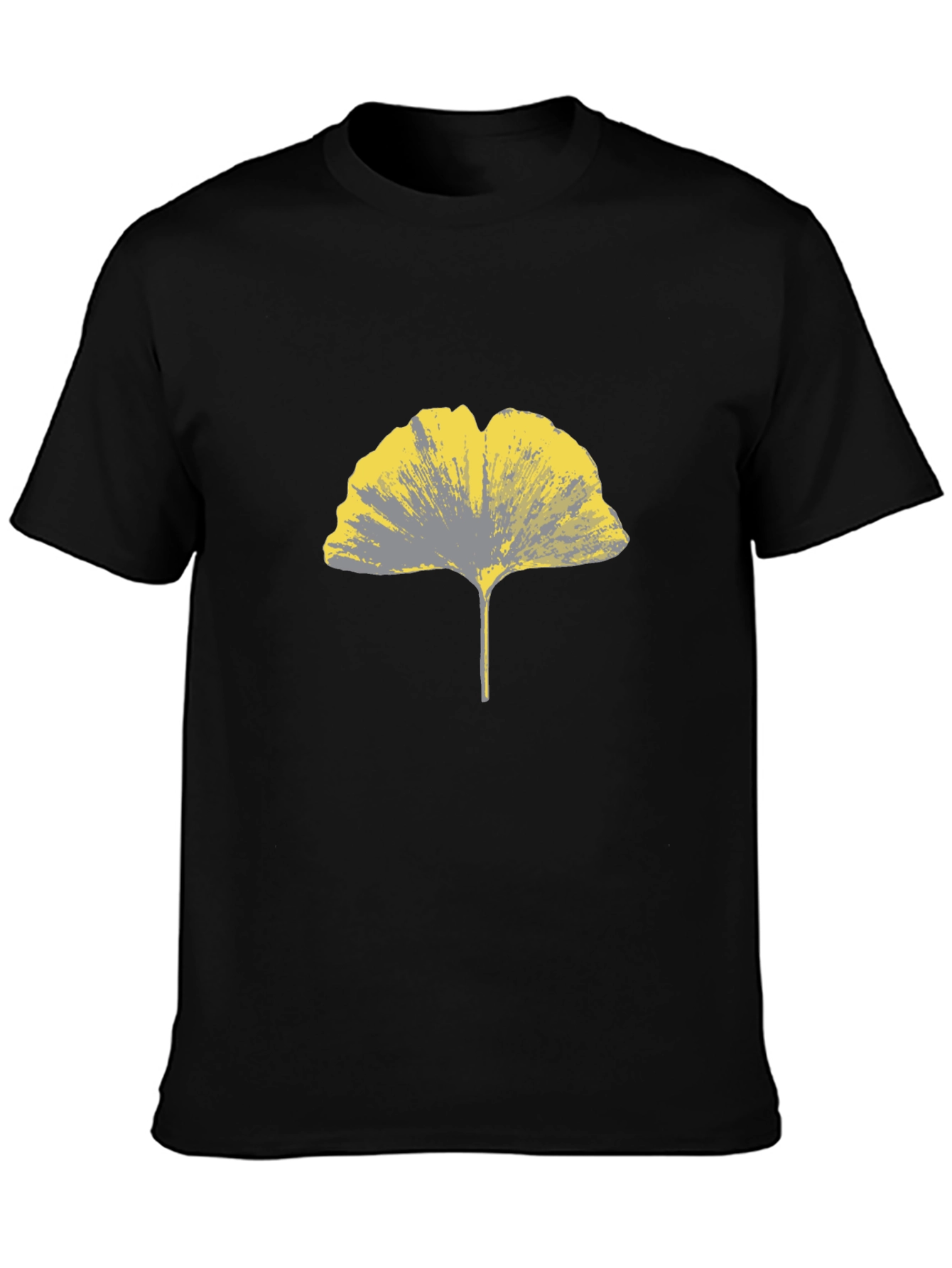 Ginkgo Leaf Graphic Tee - Stylish & Modern