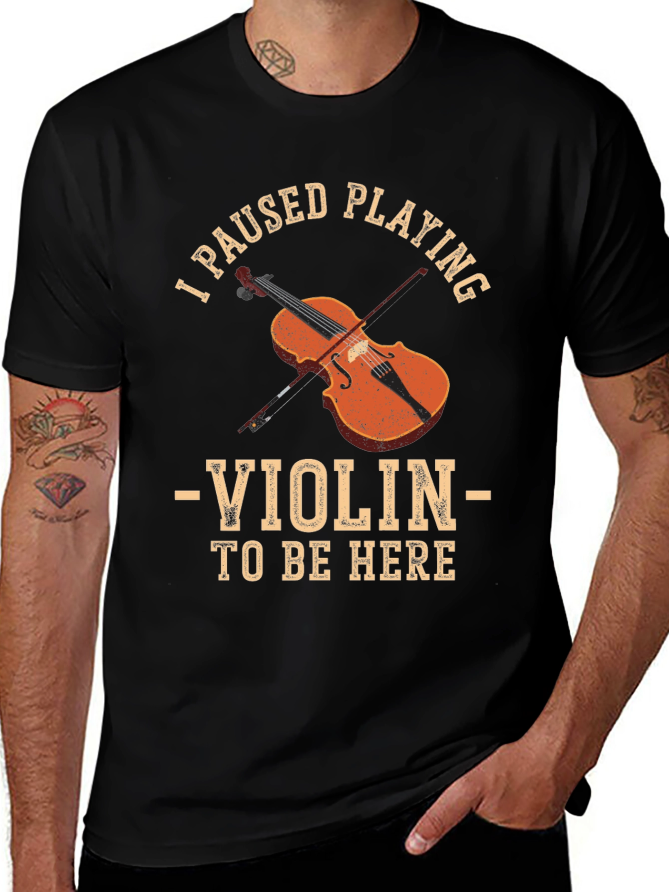 Violin Player T-Shirt - Funny Musician Tee