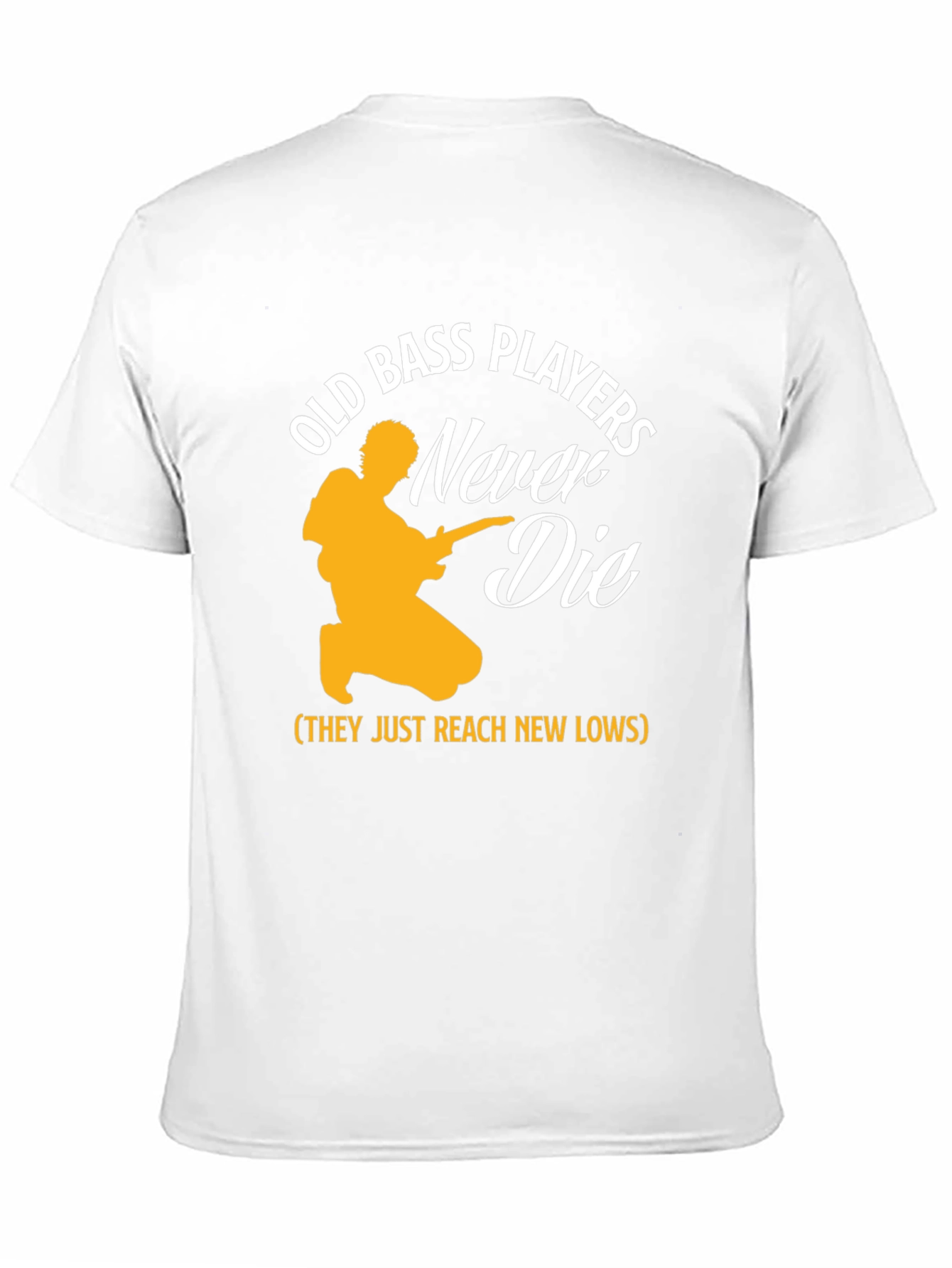 Old Bass Players Never Die T-Shirt