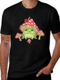 Frog & Mushroom Graphic Tee