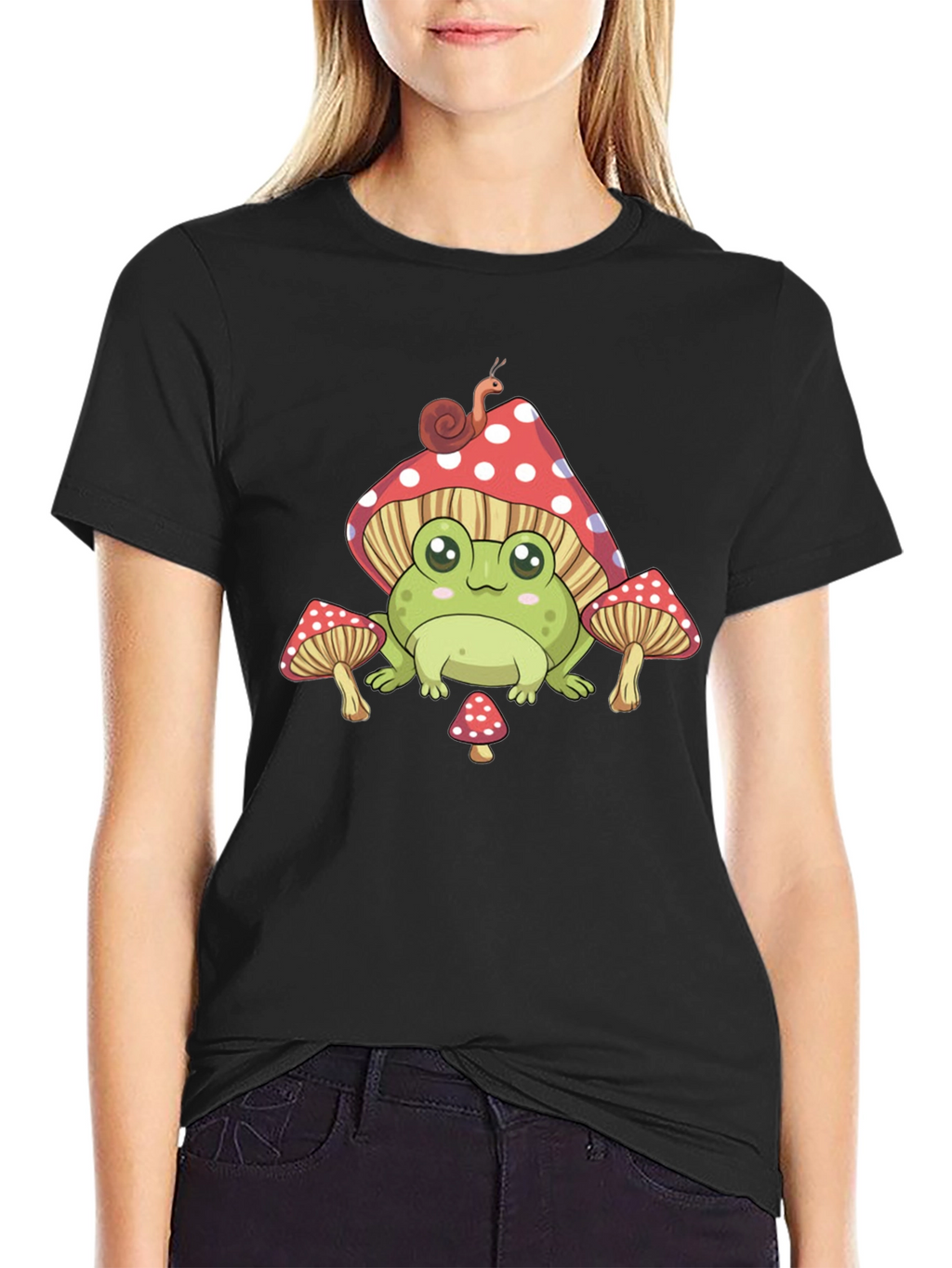 Frog & Mushroom Graphic Tee