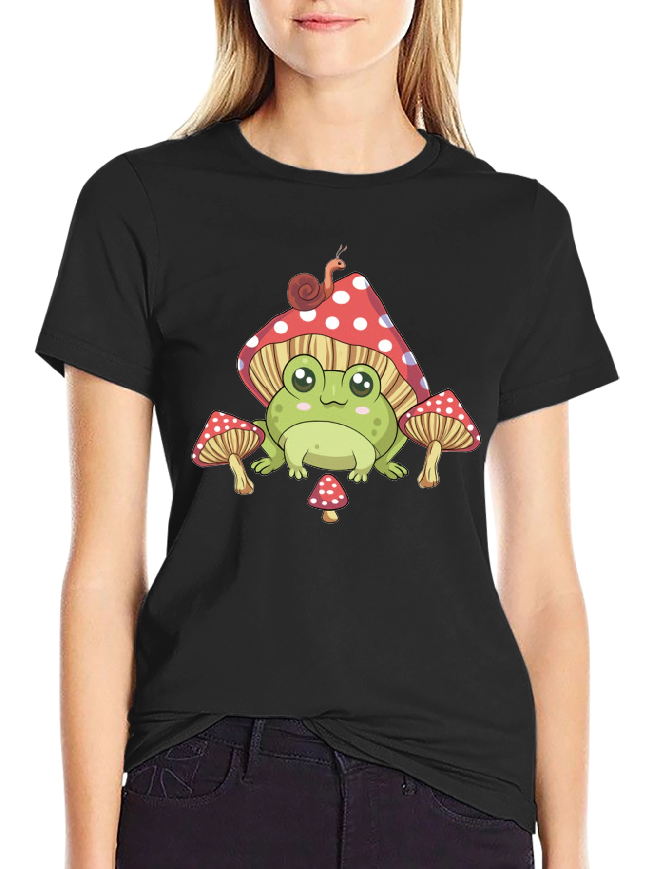 Frog & Mushroom Graphic Tee