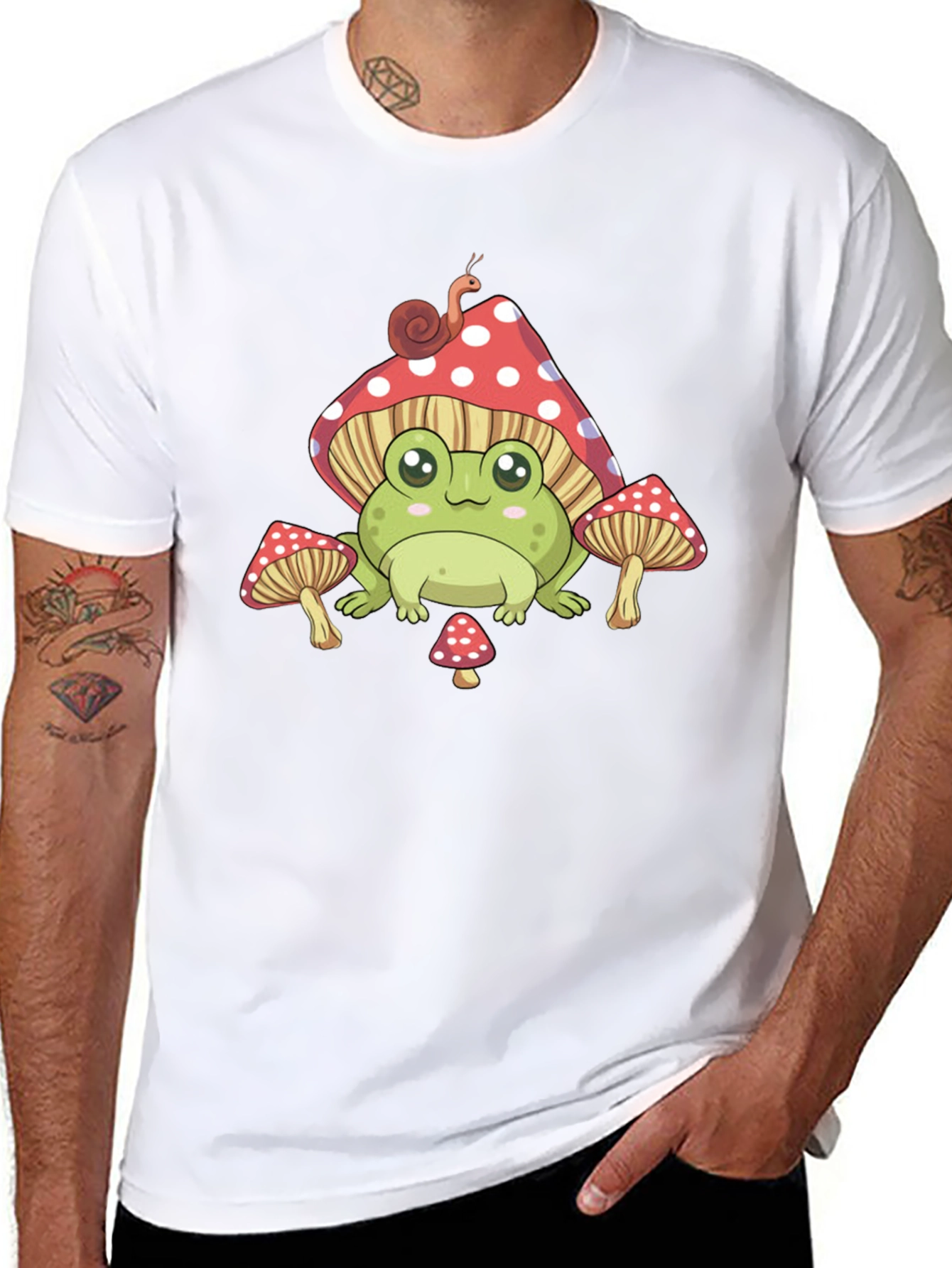 Frog & Mushroom Graphic Tee