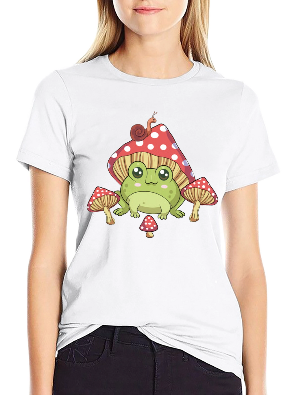 Frog & Mushroom Graphic Tee