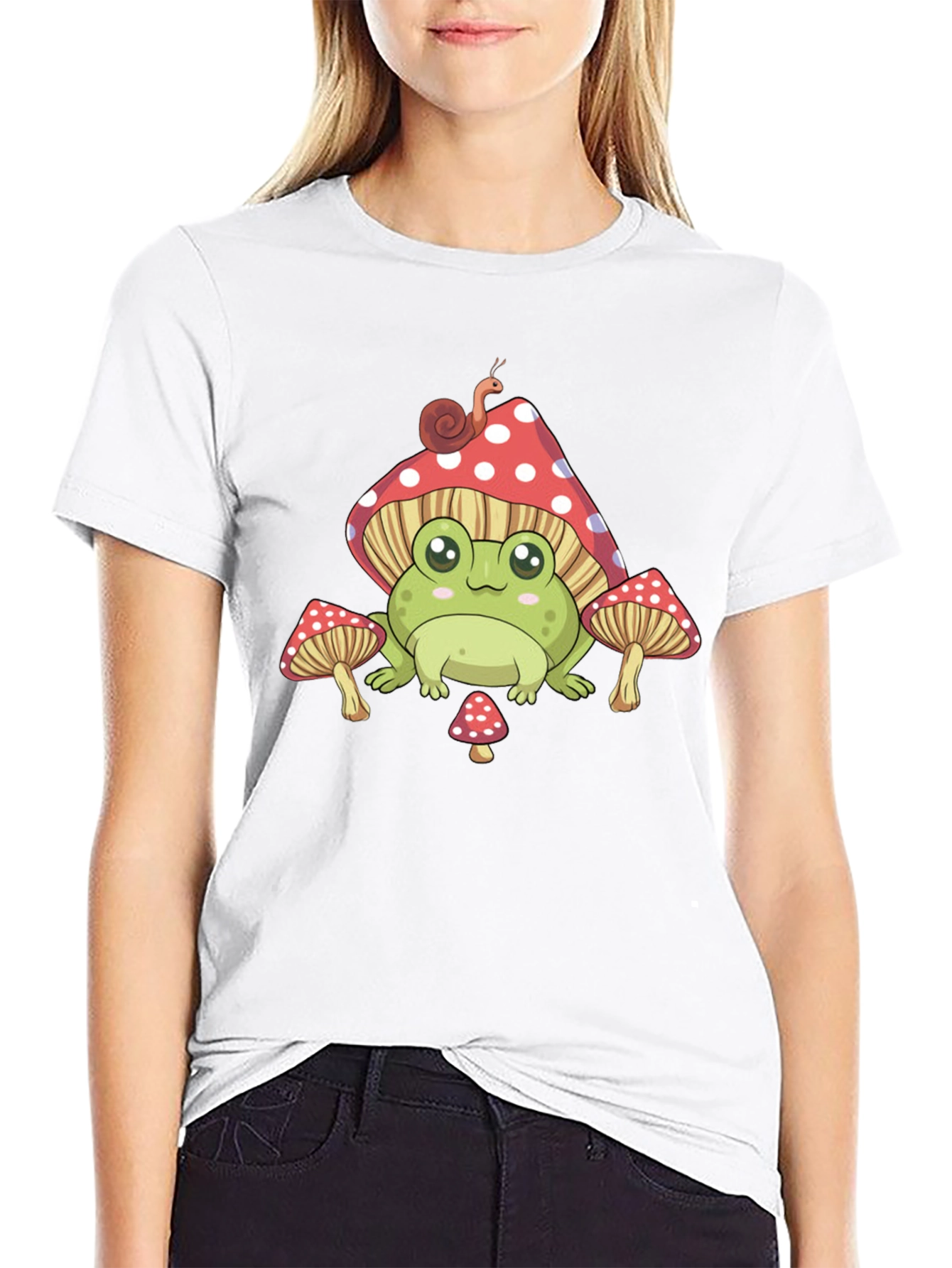 Frog & Mushroom Graphic Tee