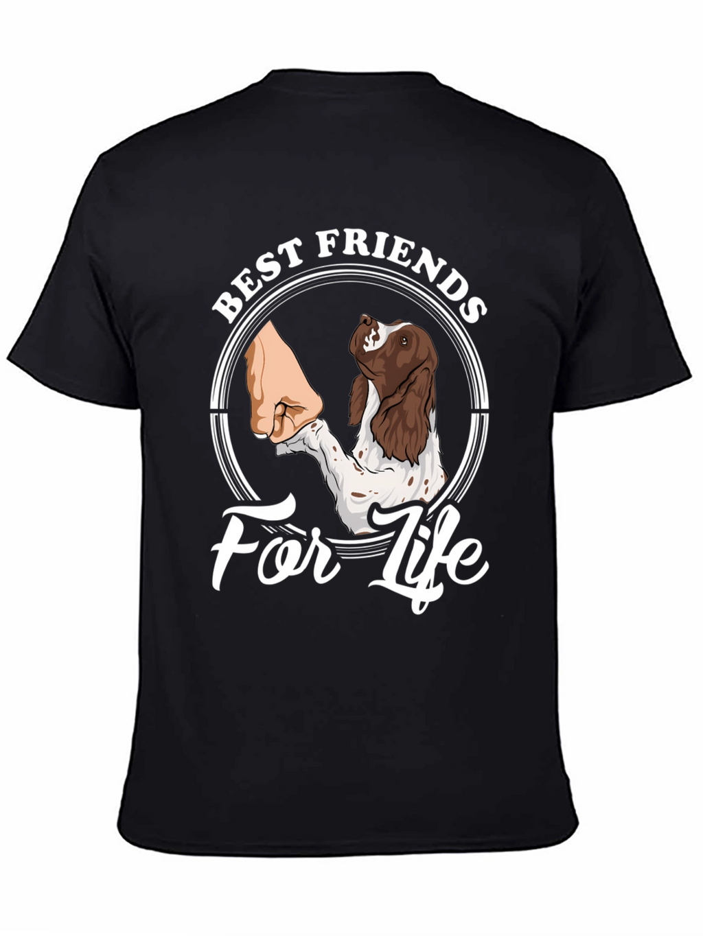 Best Friends For Life Dog T-Shirt