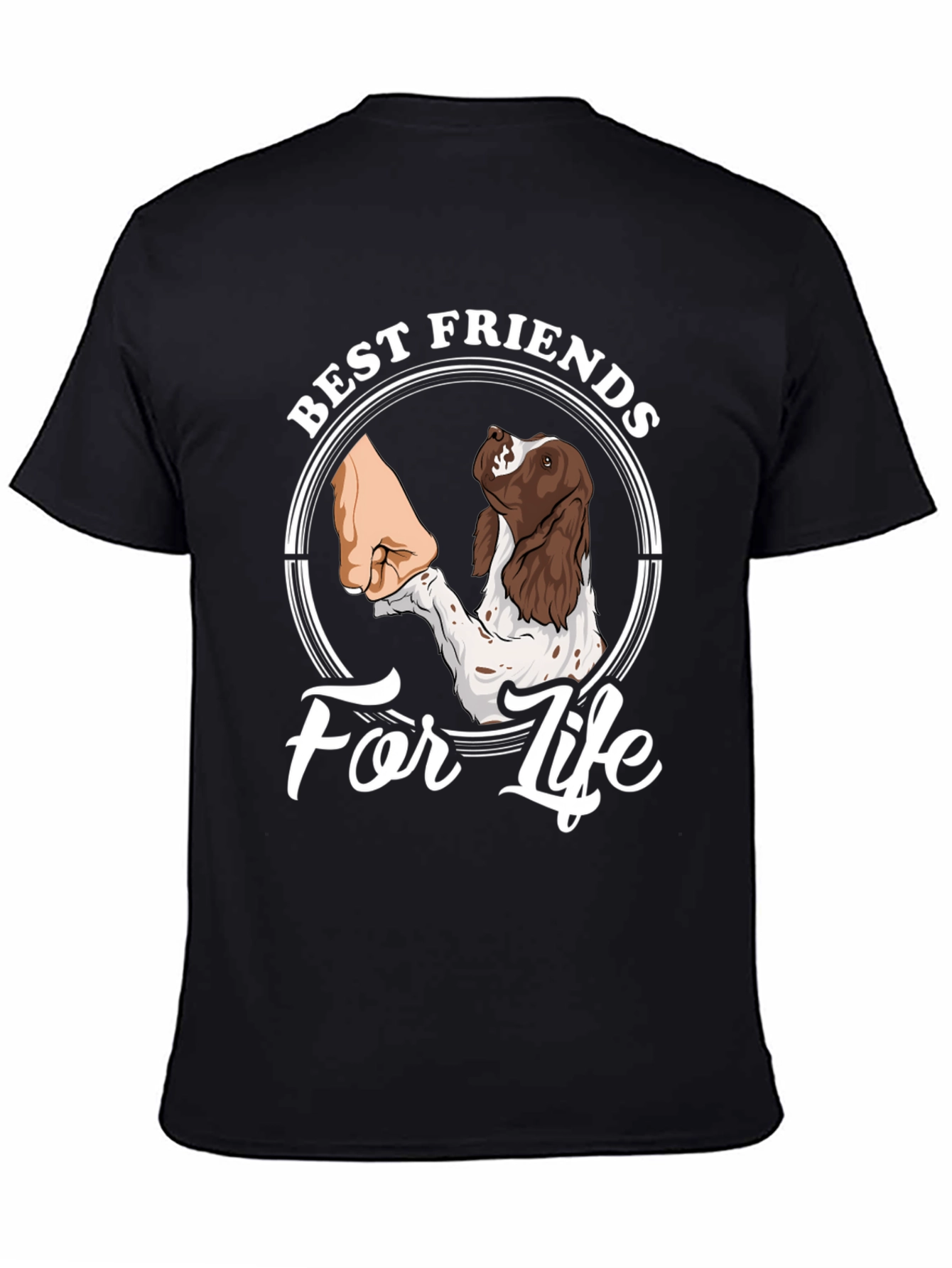 Best Friends For Life Dog T-Shirt